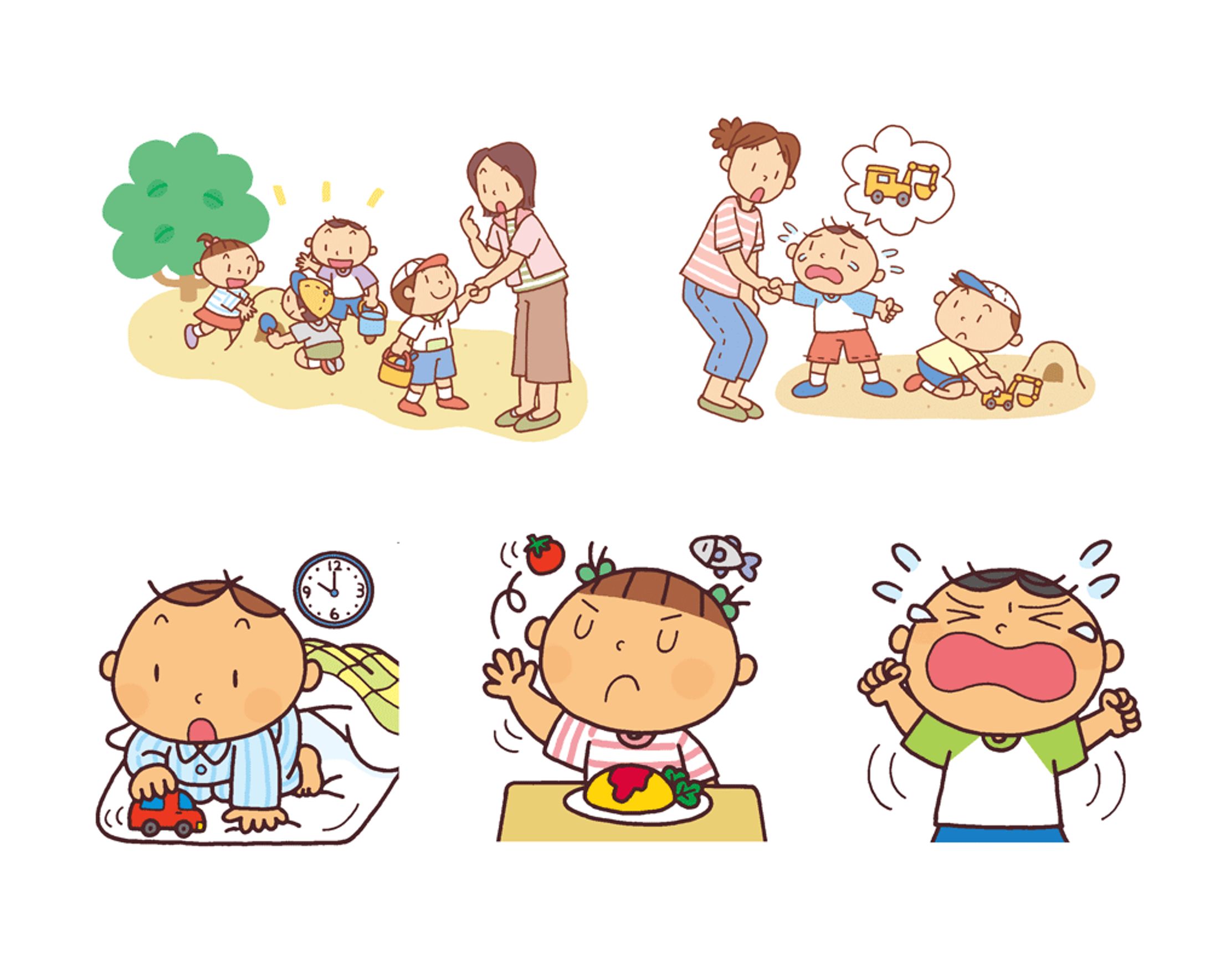 講談社　げんきファミリーイラスト-1