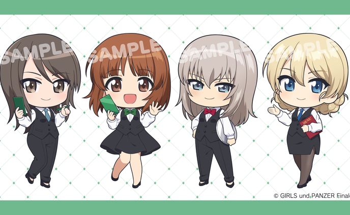 『ガールズ＆パンツァー 最終章』グッズ用イラスト
