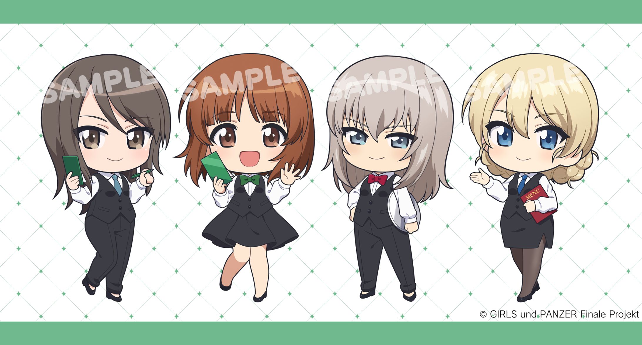 『ガールズ＆パンツァー 最終章』グッズ用イラスト-1