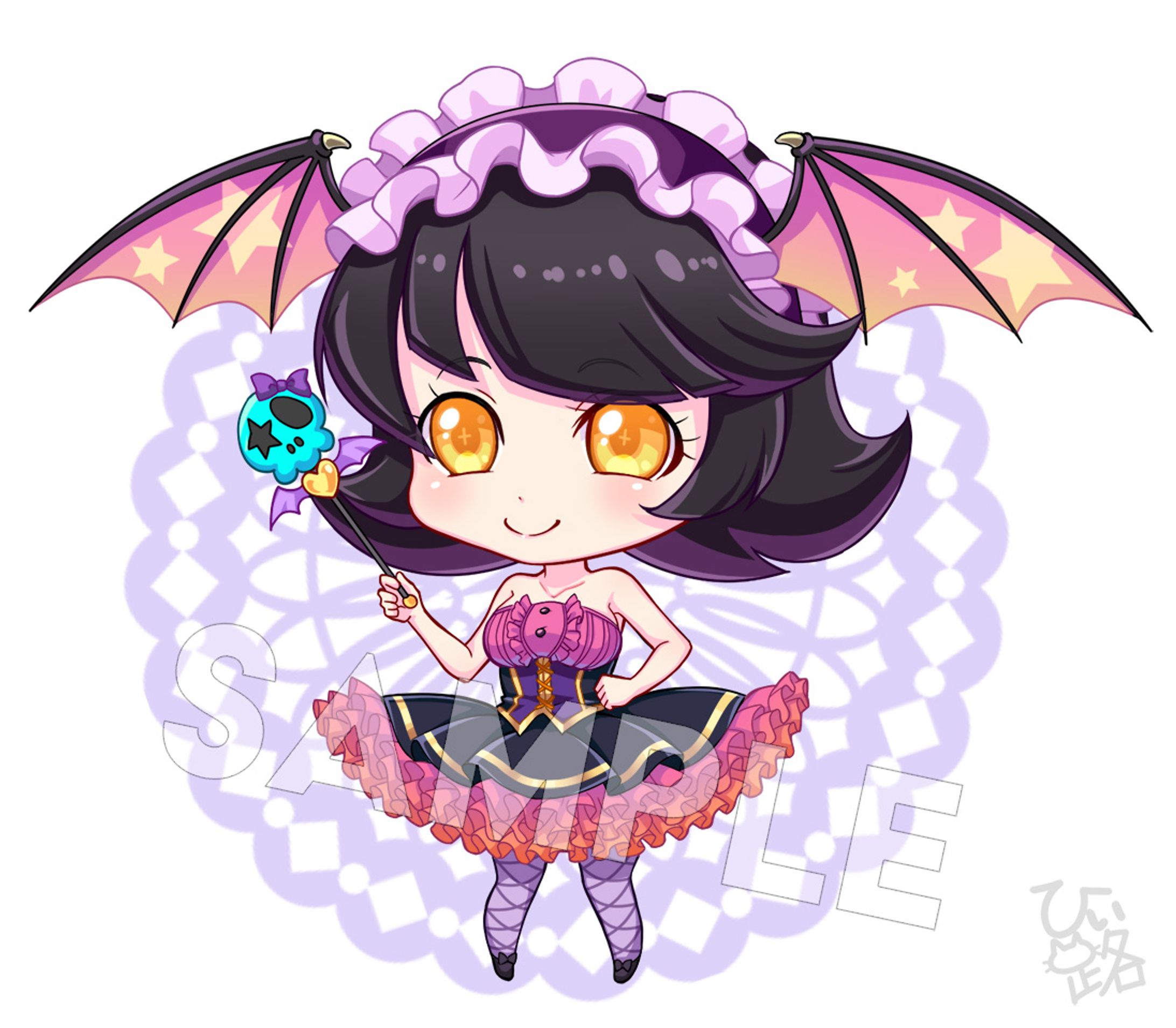 【オリジナルイラスト】_小悪魔-1