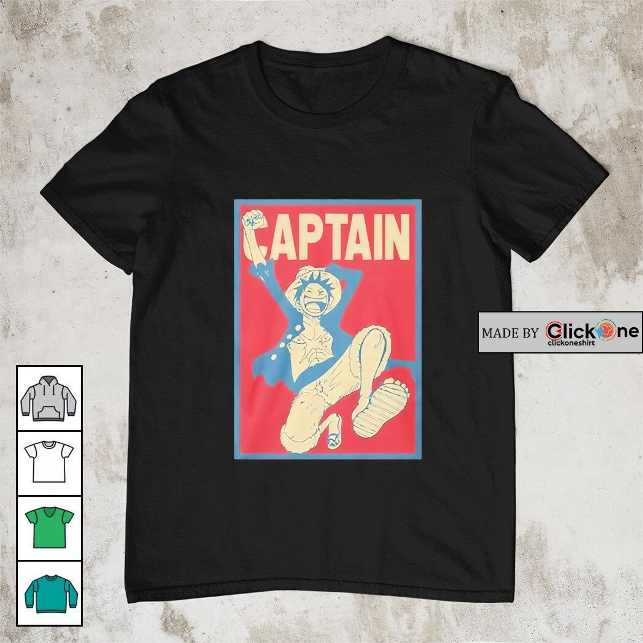 Captain Monkey D. Luffy – Anime-Inspired Shirt-1