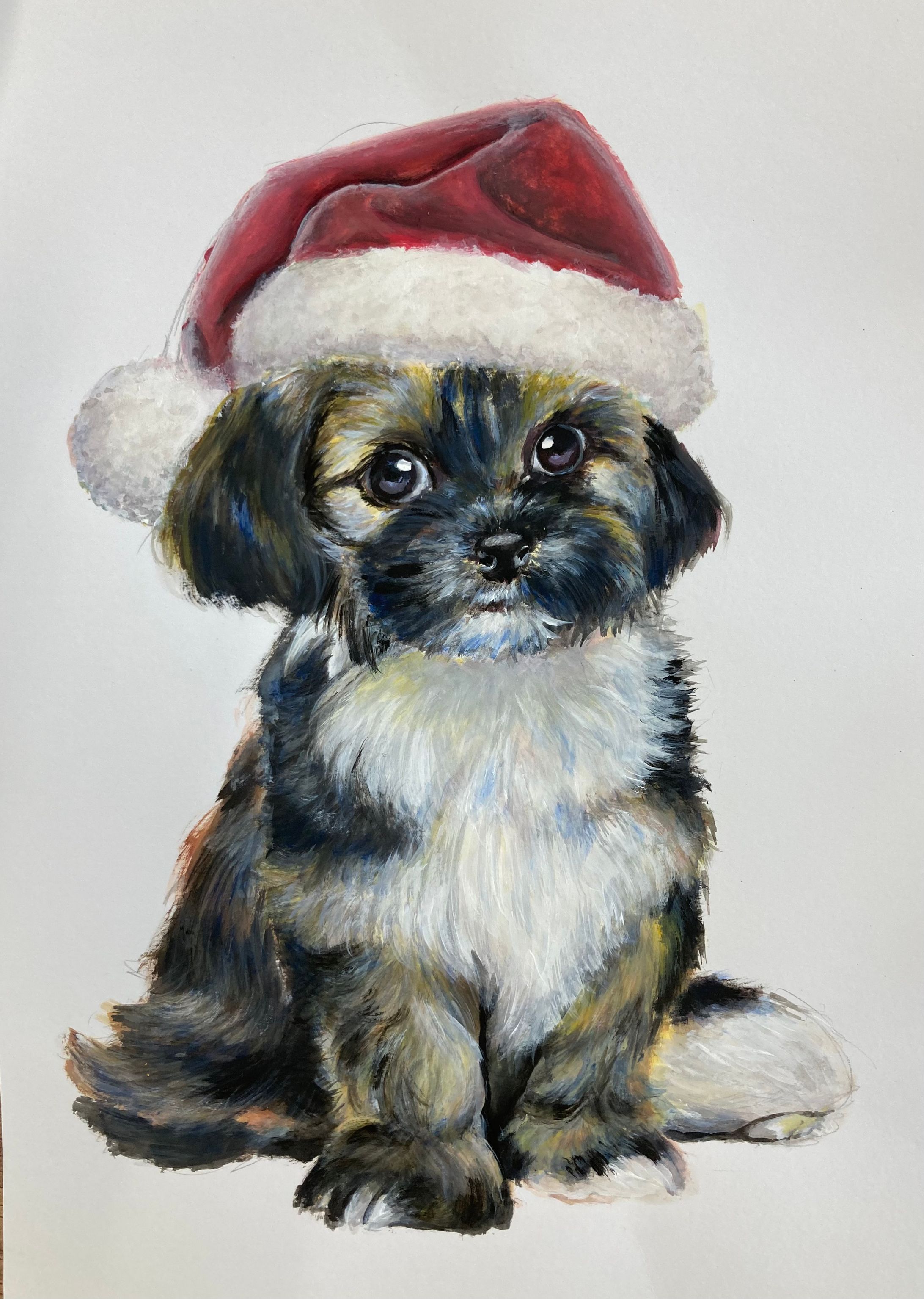 ワンちゃんサンタ-1