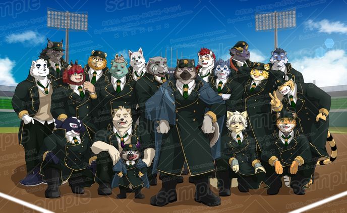 歌ってみたMV用イラスト