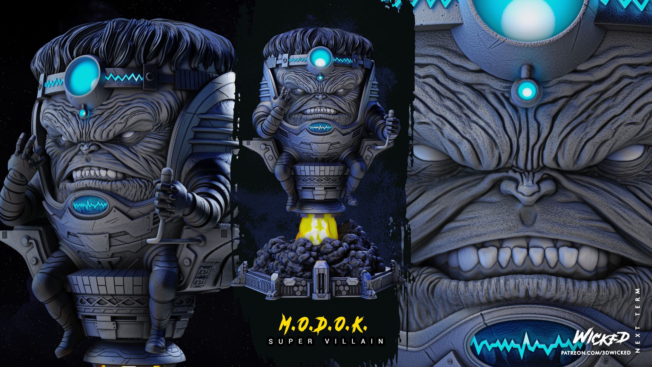Modok Sculpture-1