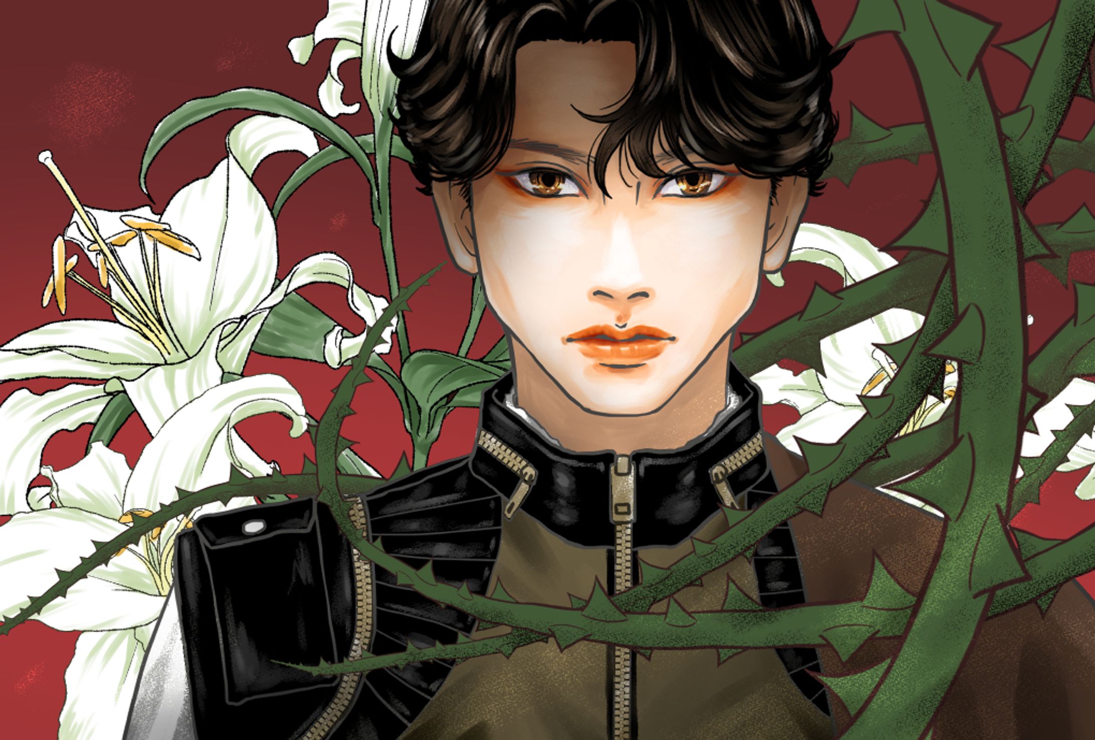 【完成・カラー】【FA】舞台作品イメージ画-1