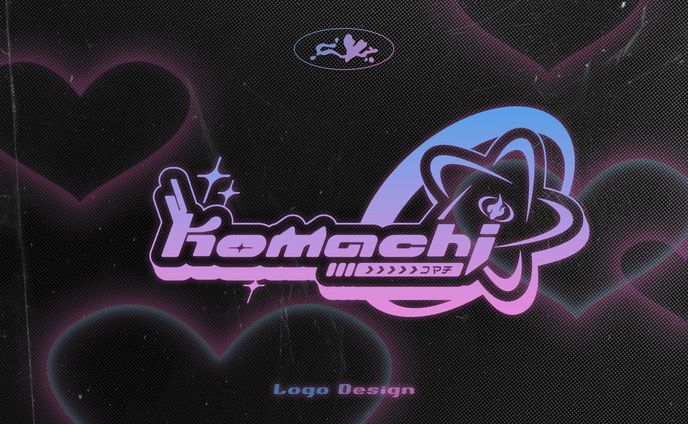 Y2K Logo 𖥔 Komachi