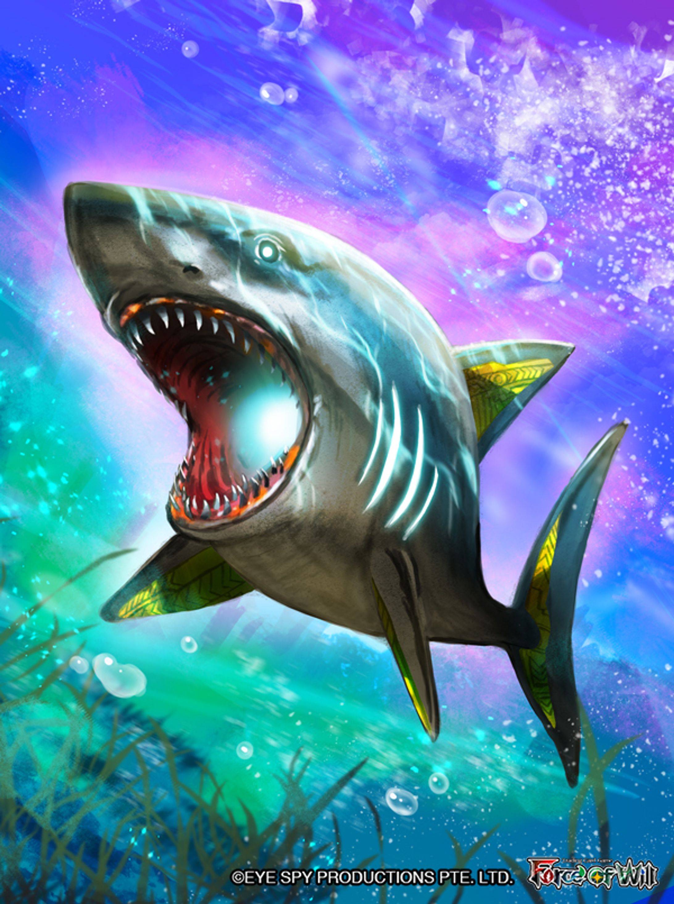 【仕事絵】Shark of Solari【FoW】-1