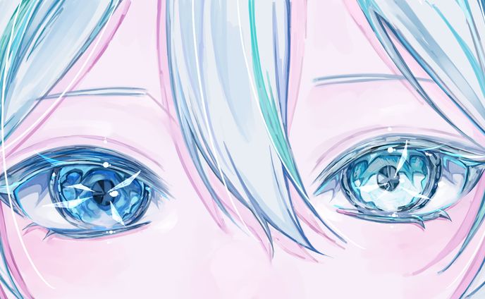 ご依頼イラストまとめ（目元限定）