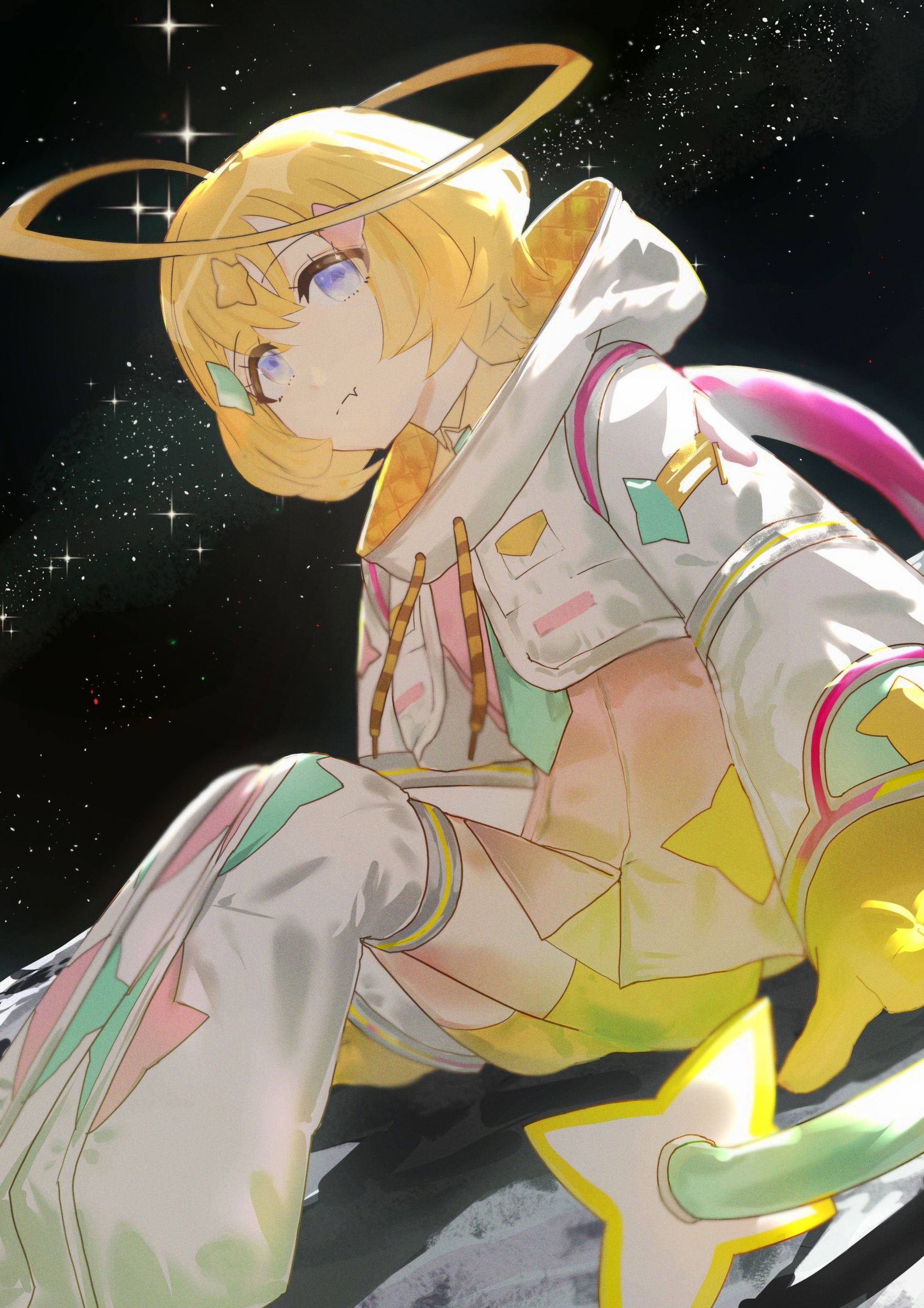 瑚星まうファンアート-1