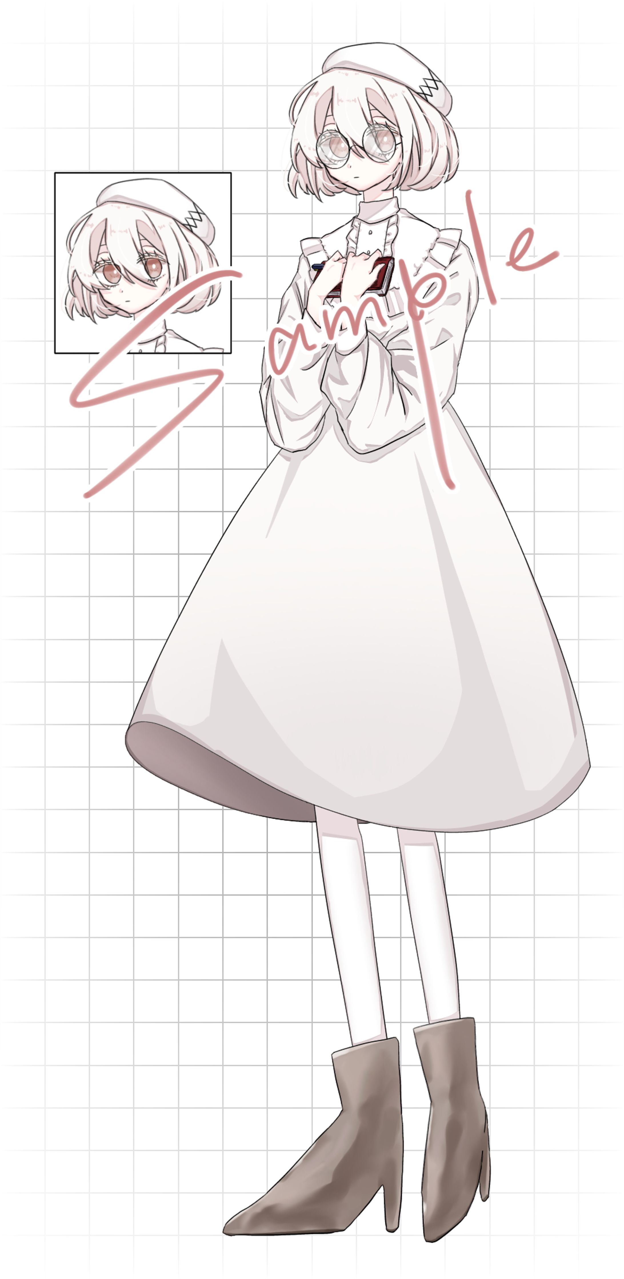 TRPG用立ち絵⑤-1