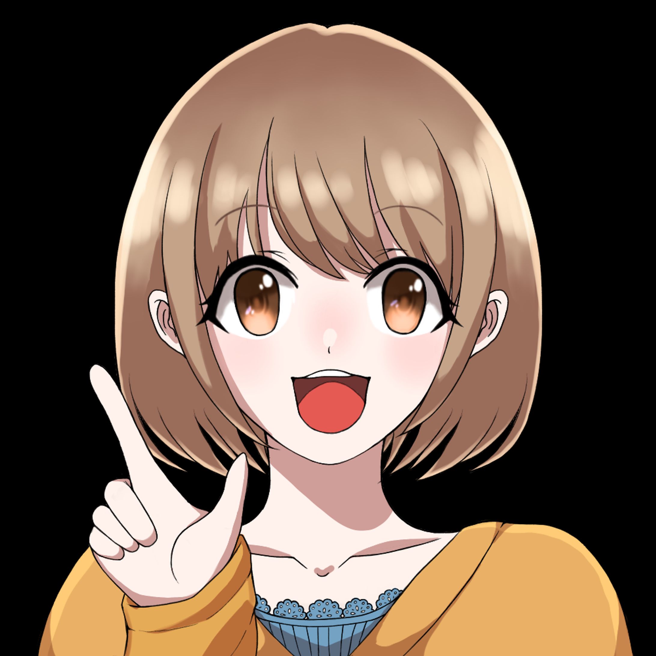 依頼アイコン　表情差分付き03-1