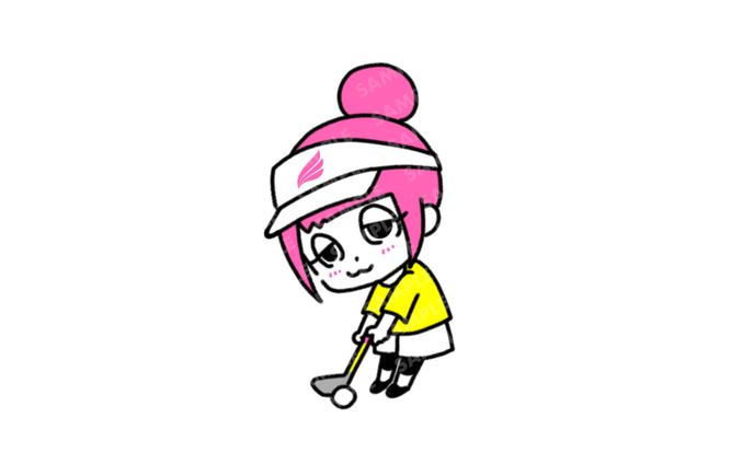 ゴルフスクールイラスト制作
