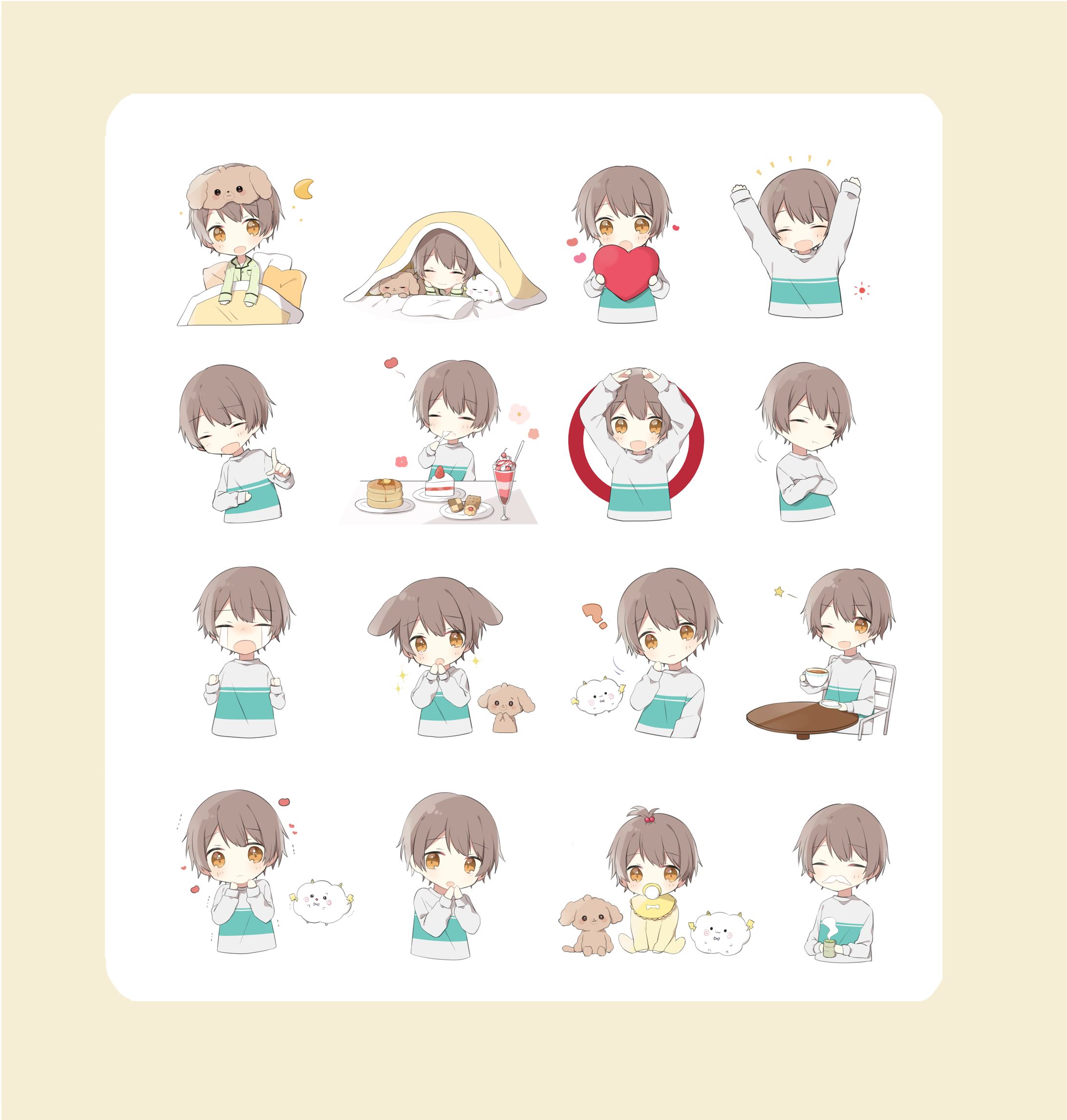 星雲えむ様   LINEスタンプイラスト-1