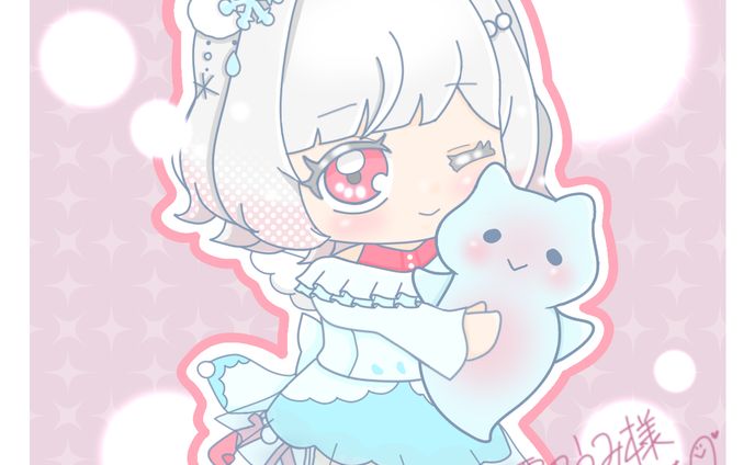 Skeb / デフォルメイラスト / 雪乃うみさん