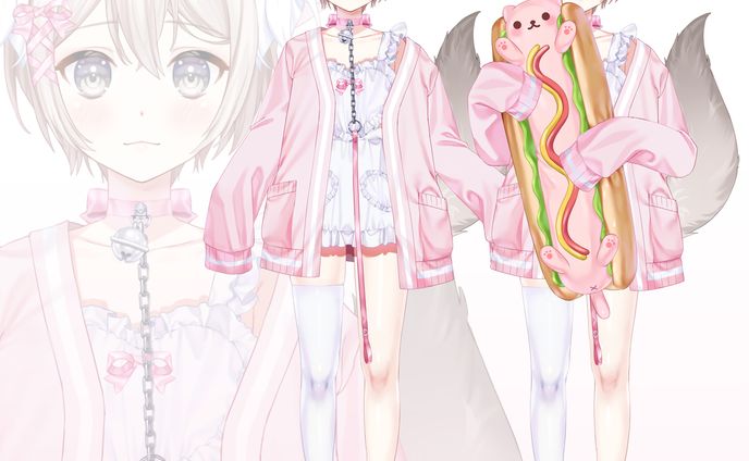 Nyomilk Vtuber Model