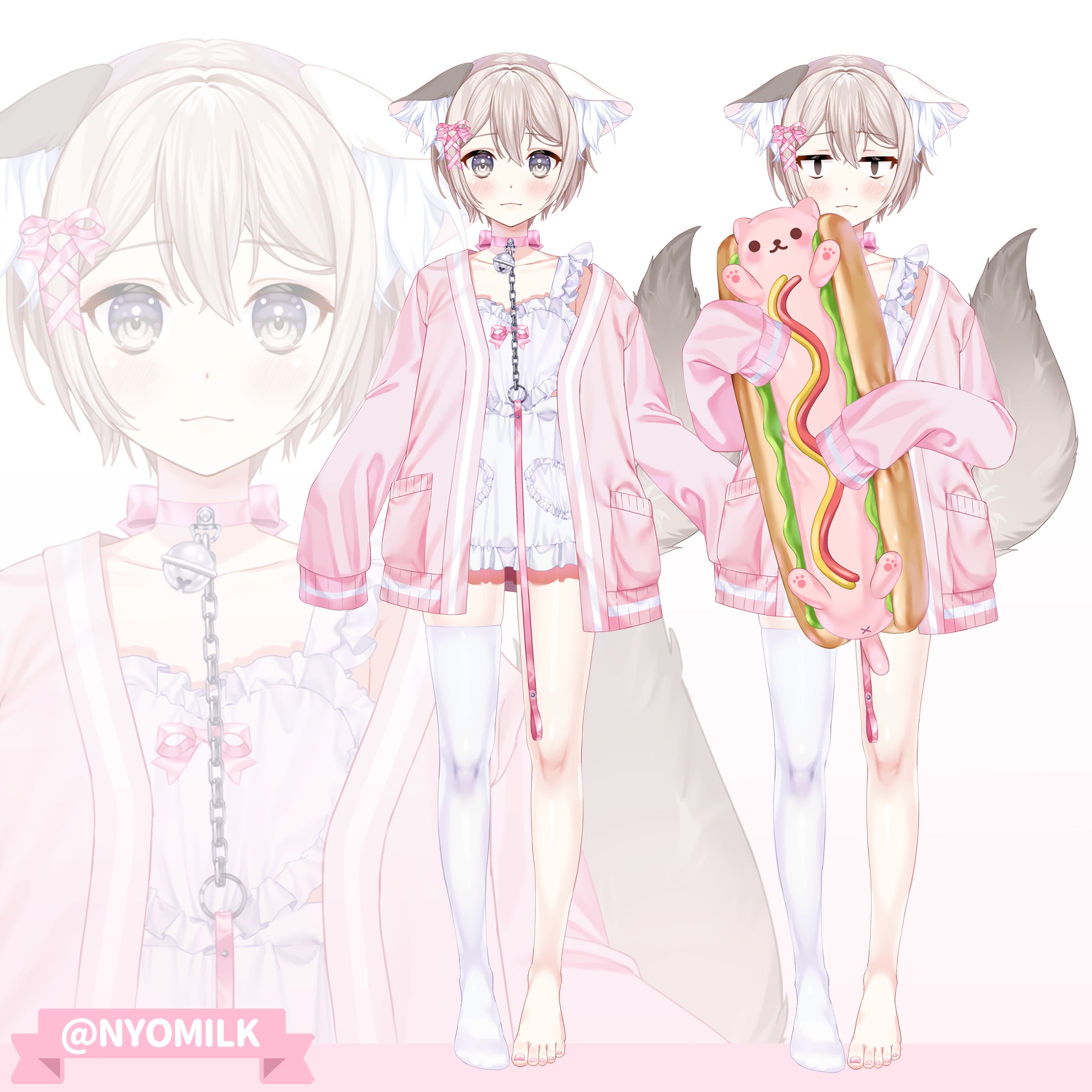 Nyomilk Vtuber Model-1