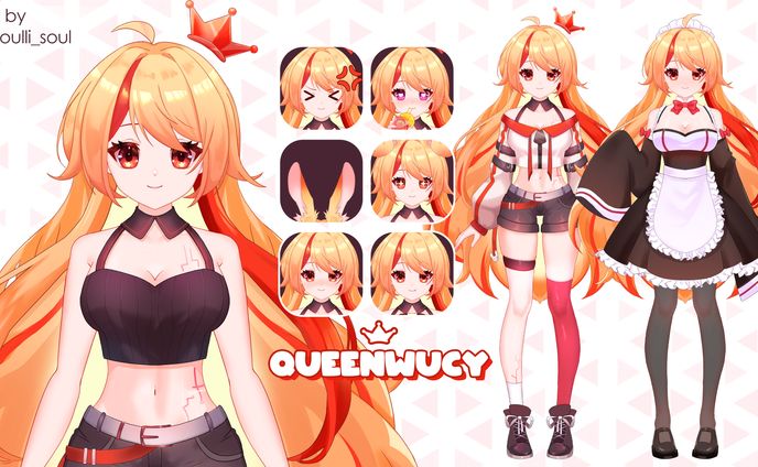 Upcoming vtuber model! 