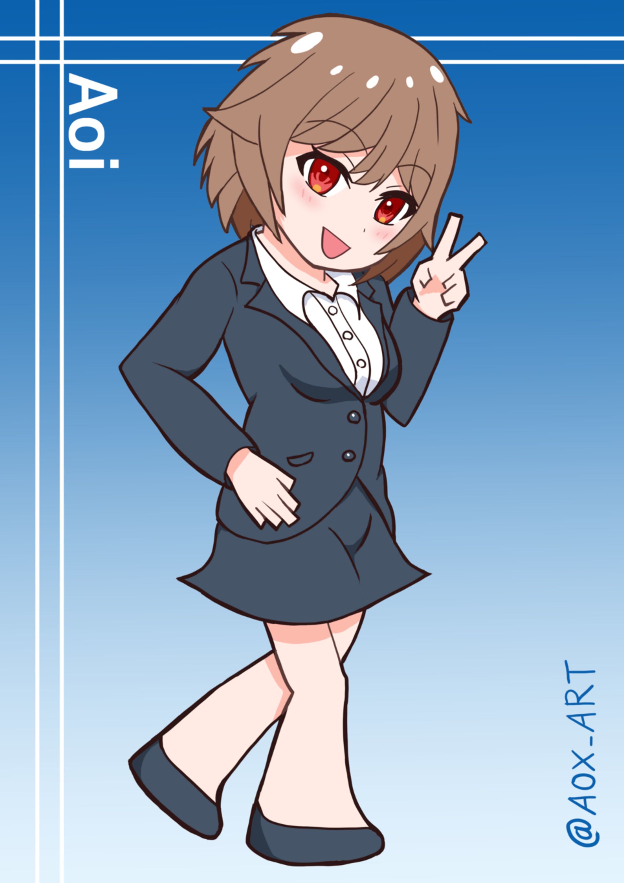 はじめてのデフォルメ（4等身）-1