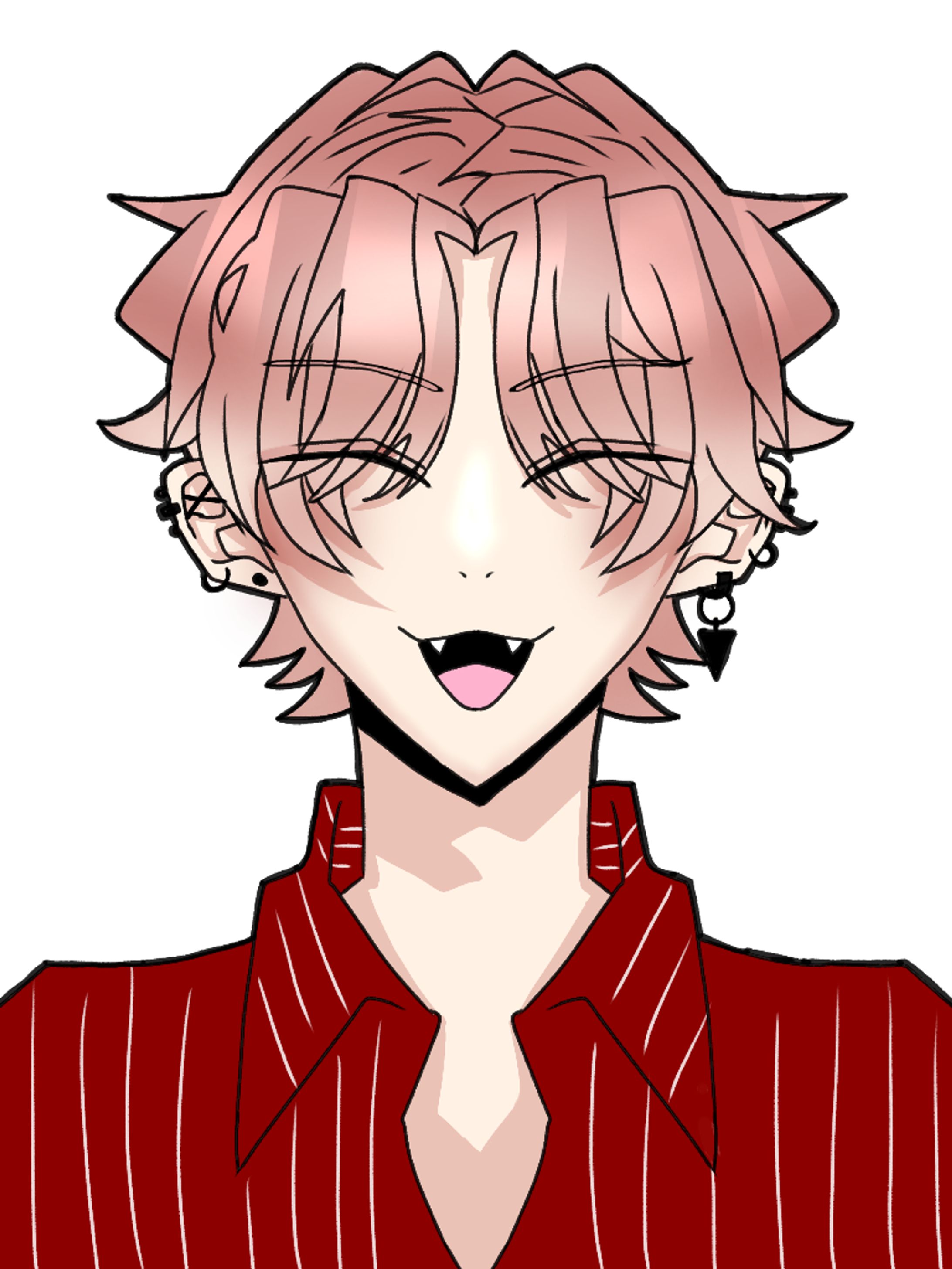 バストアップ 男性-1