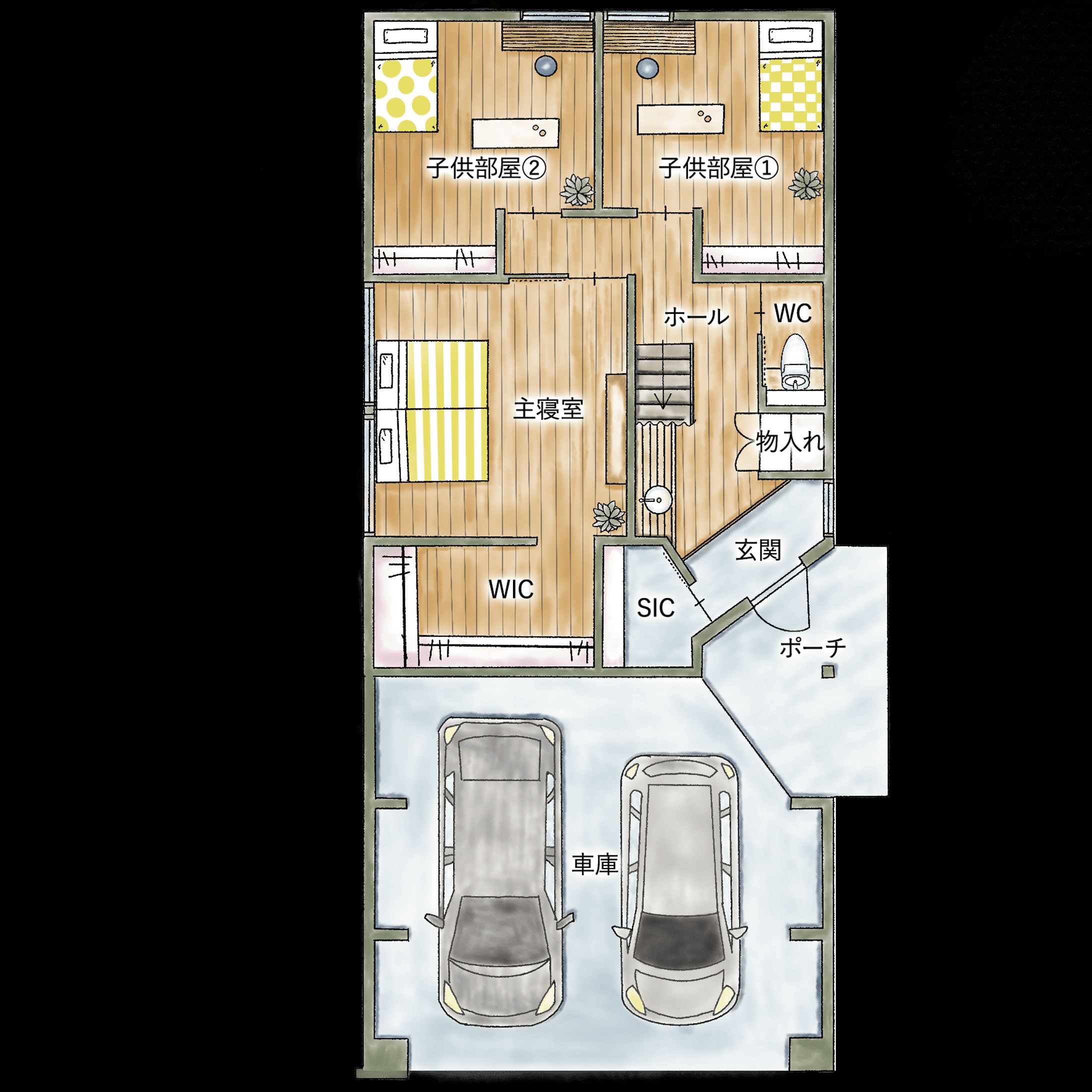 不動産会社様 図面イラスト-1