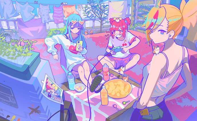 musedash5周年記念 イラストコンテスト 三等
