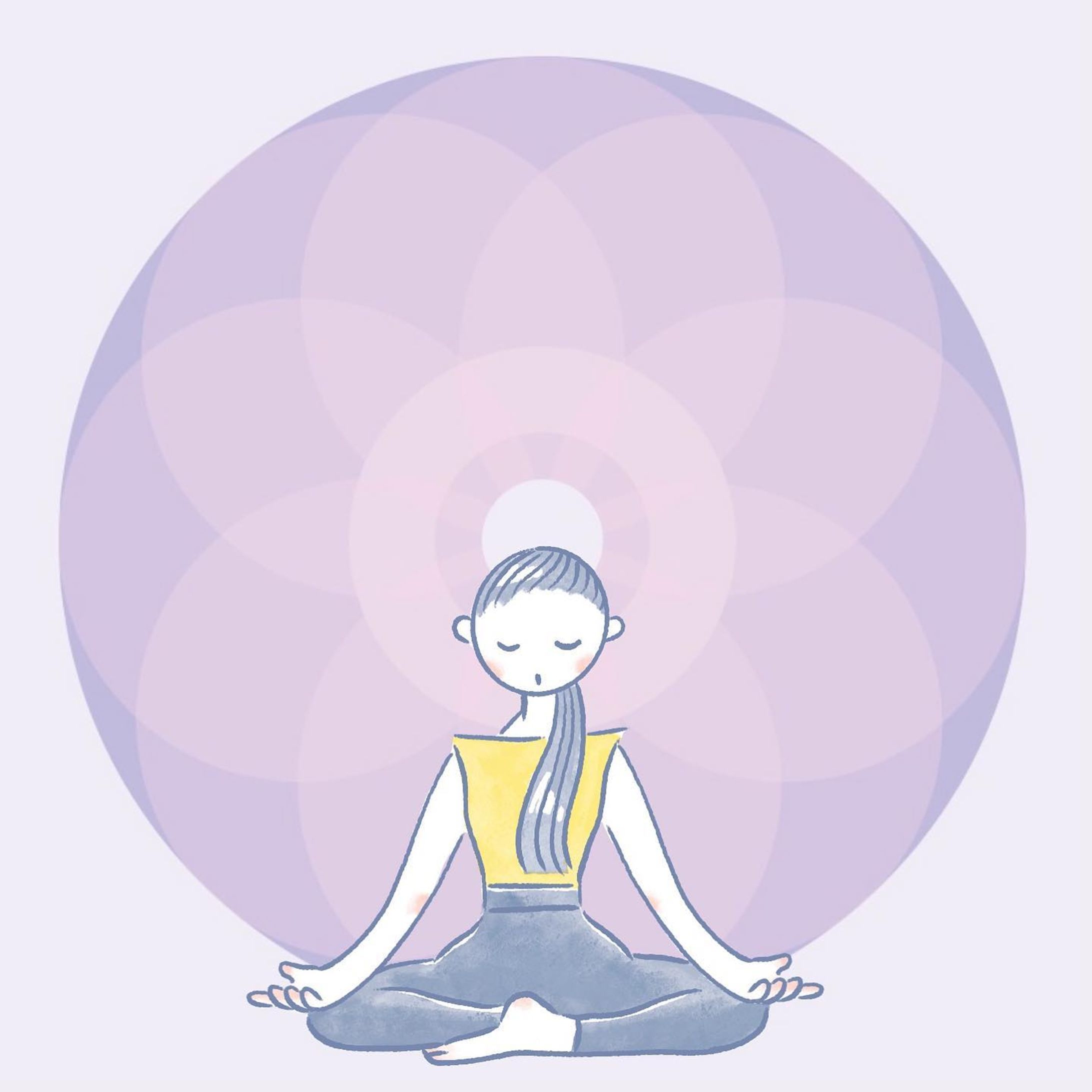 コードで書いた背景、なんかに似てるな〜と思ったらApple Watchの『呼吸しろ』のアートワークだ…

ヨガっぽいからヨガのポーズのイラストを載せてみた。

#illustration 
#イラスト
#ヨガ
#yoga 
#p5js 
#クリエイティブコーティング-1