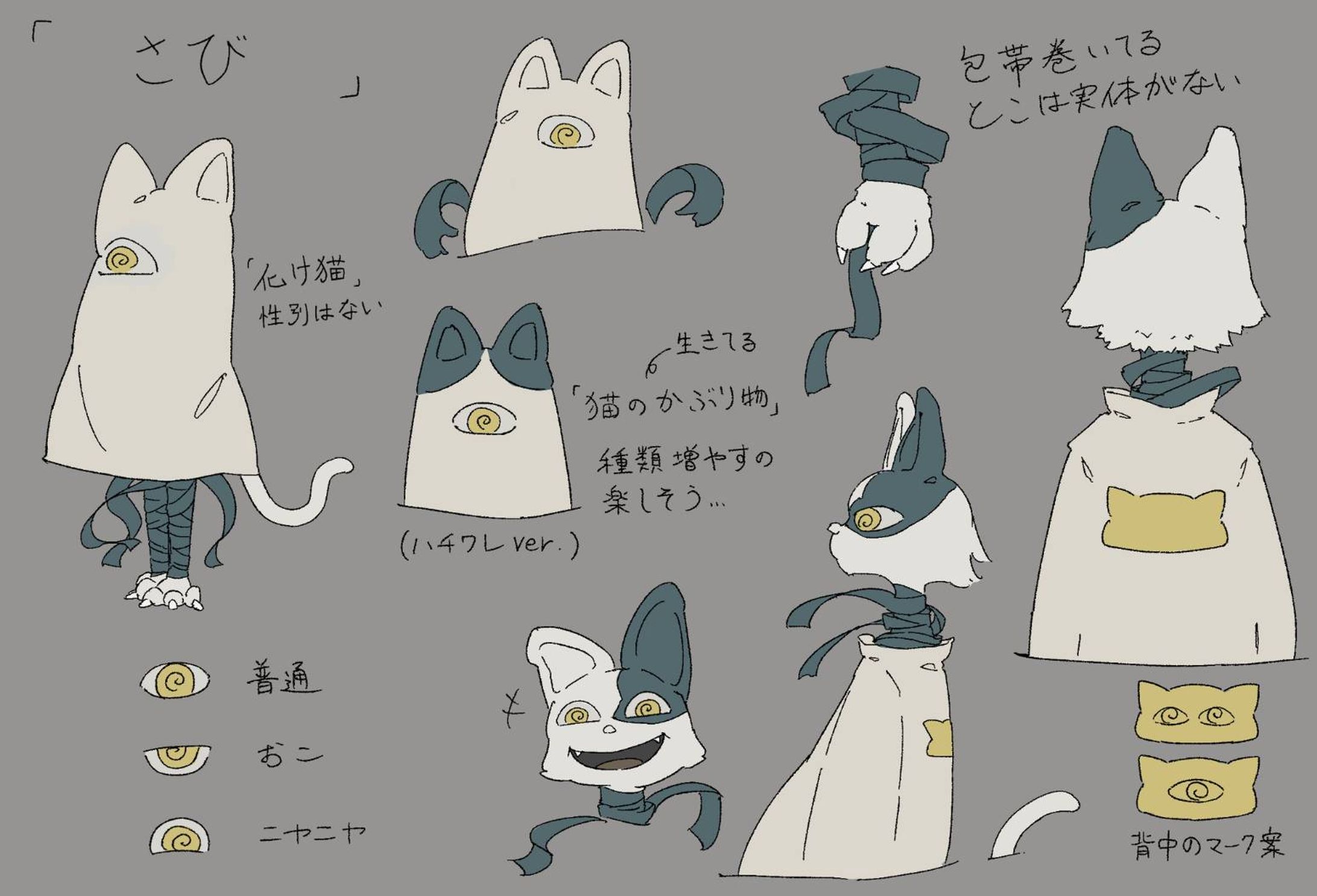 和ぬか「ニゲラ」キャラクターデザイン-1