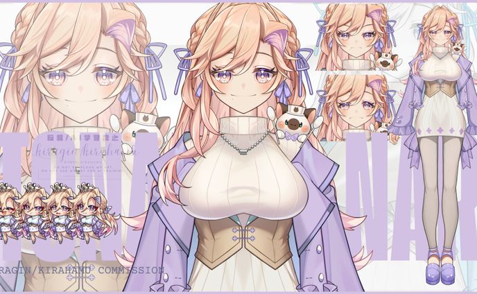 【委託】女性VTuber Live2D