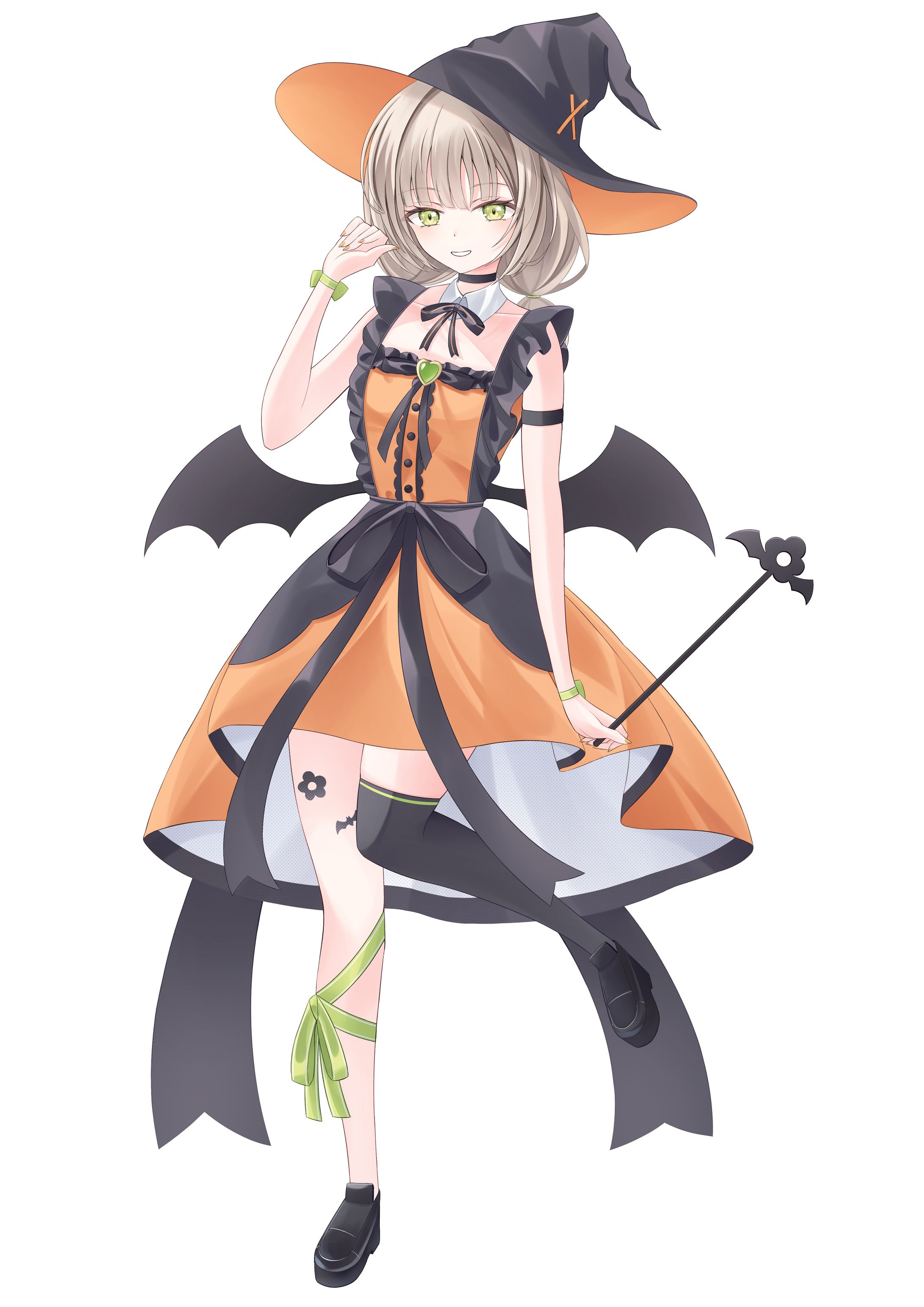 Vtuber花音めい様 ハロウィンイラスト-1
