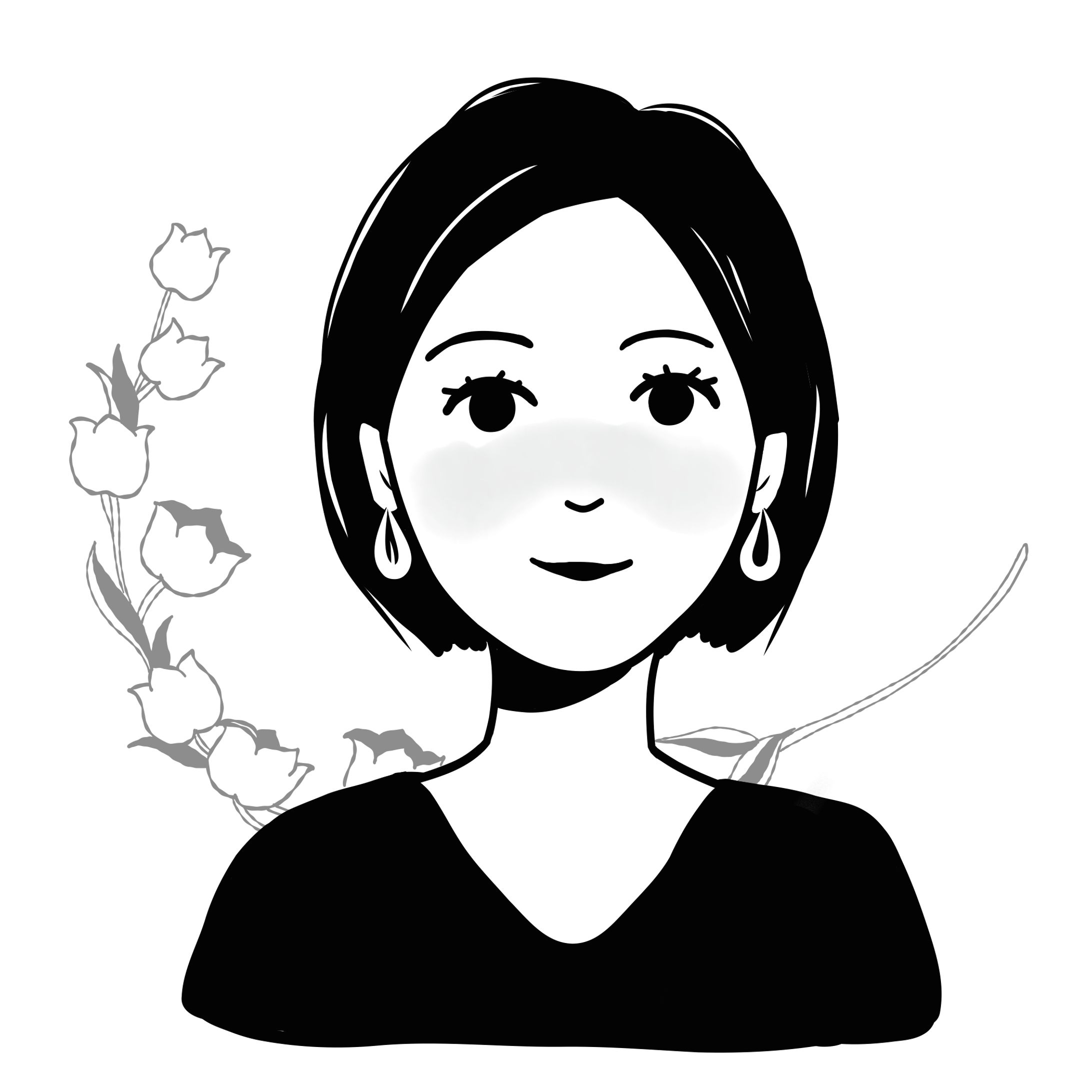 【I様】モノクロ-1