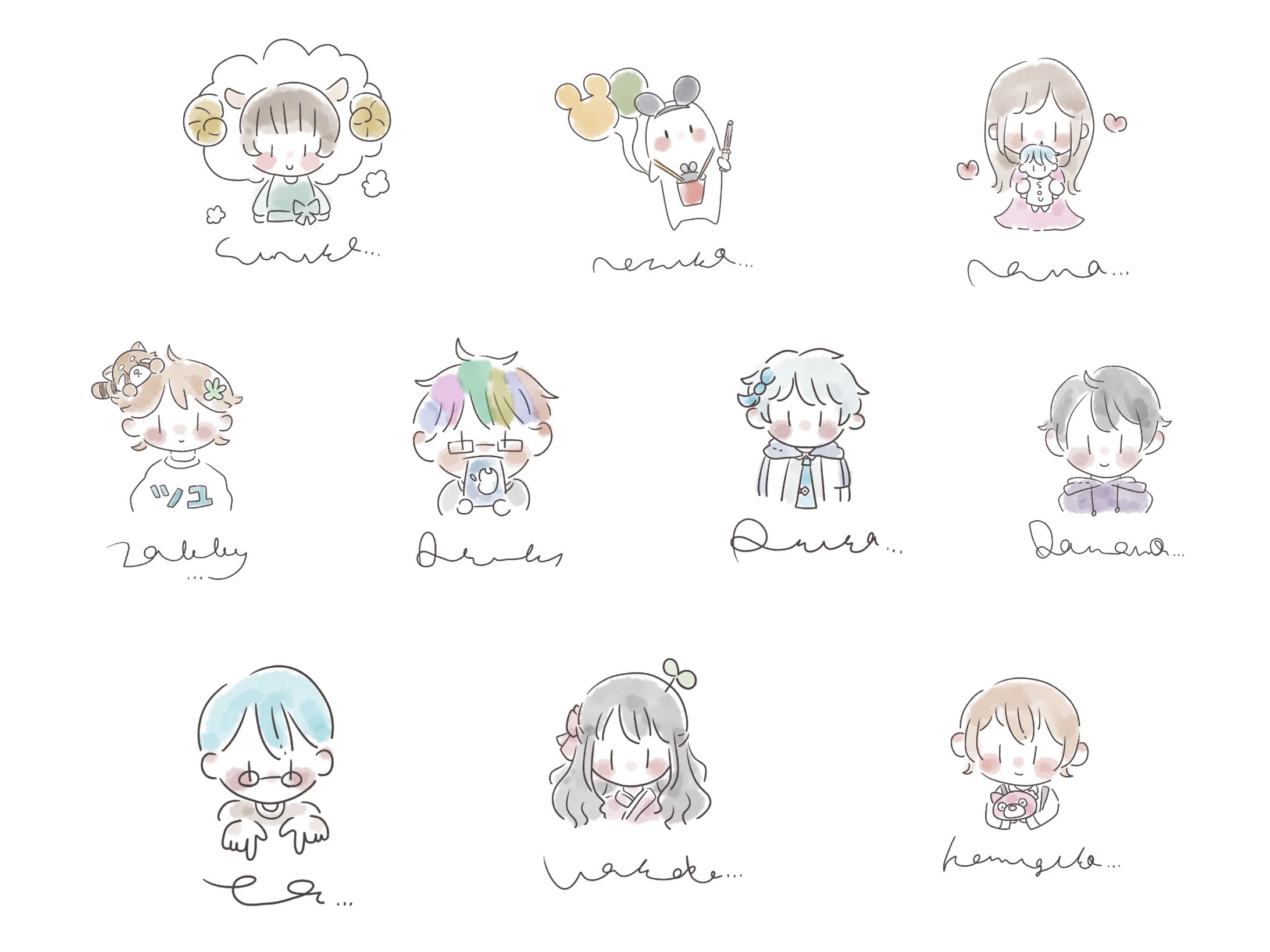 【企画】ゆるアイコン-1