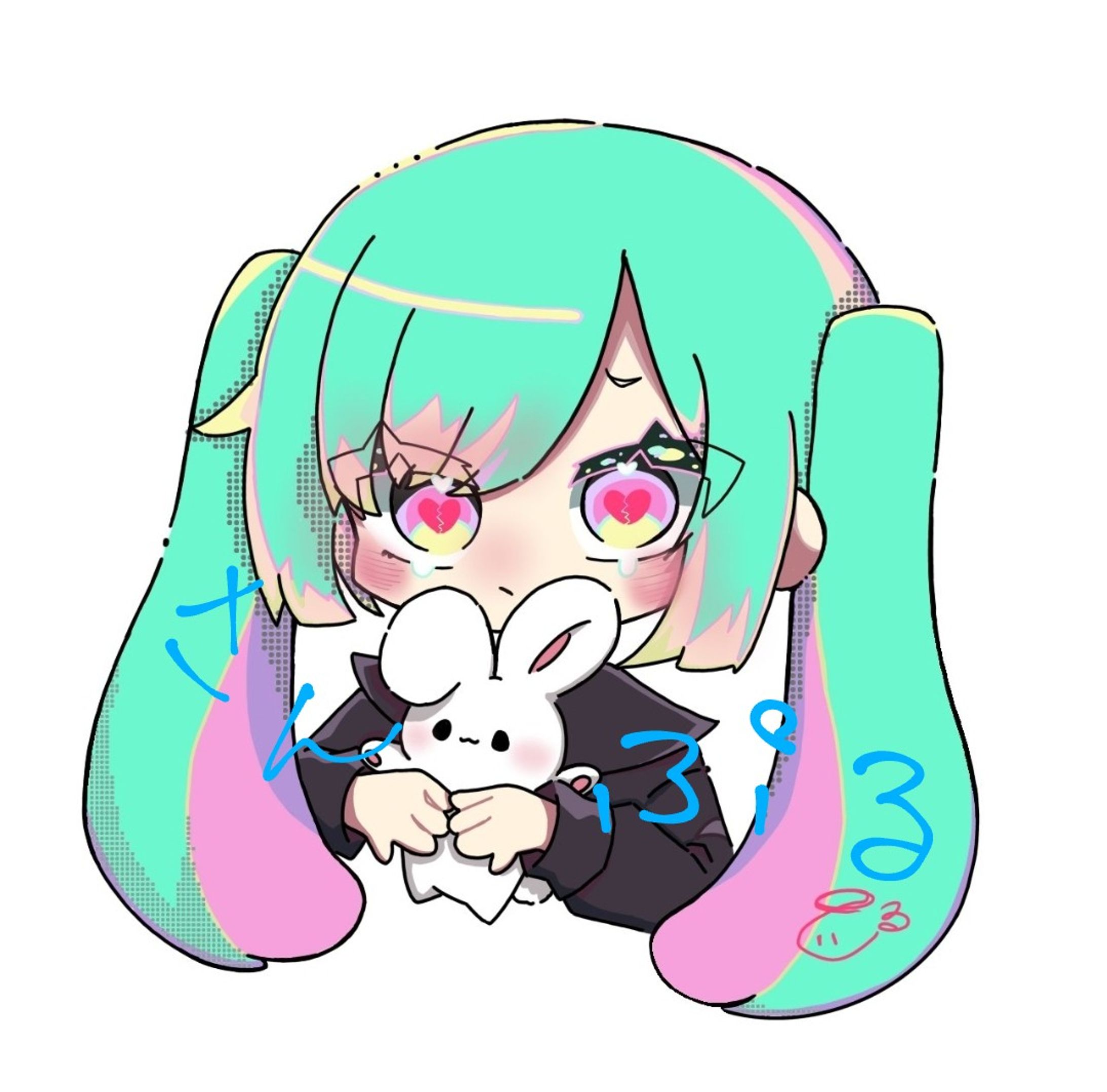 簡易アイコンイラスト(バストアップ)-1