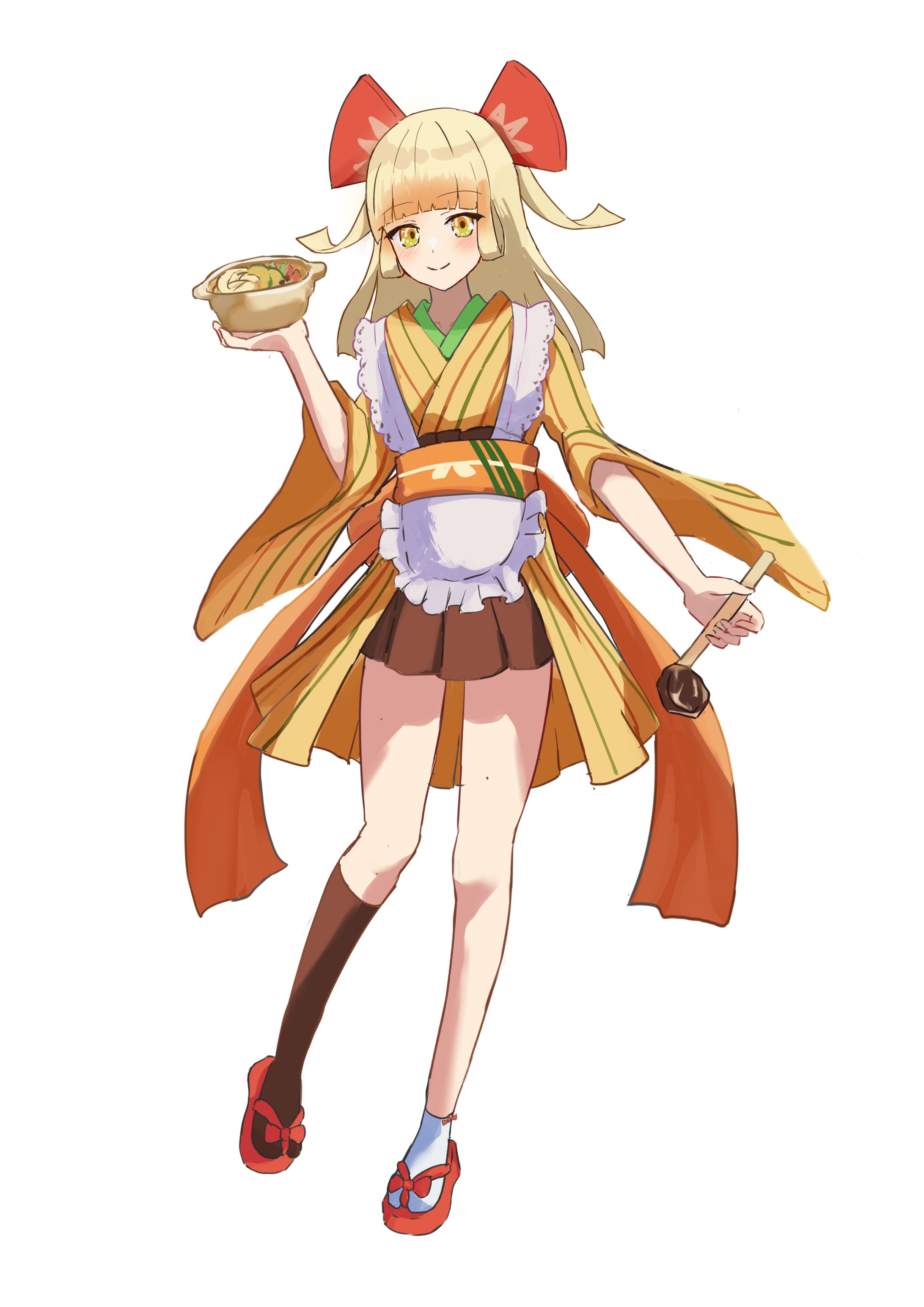 山梨の郷士料理 擬人化 ほうとうちゃん-1