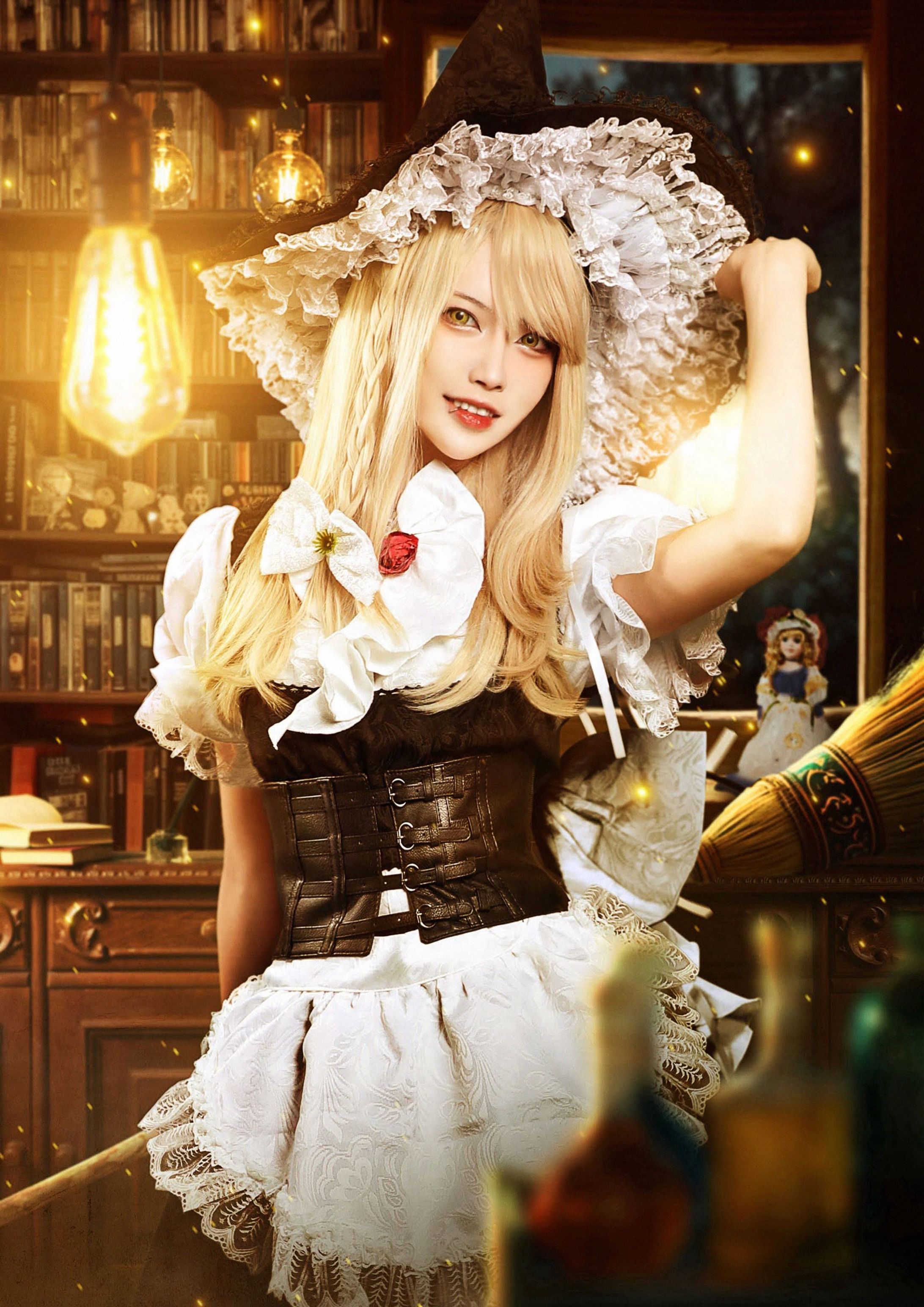 【東方project / cos】霧雨魔理沙:ぽにょ皇子様 Part2-1