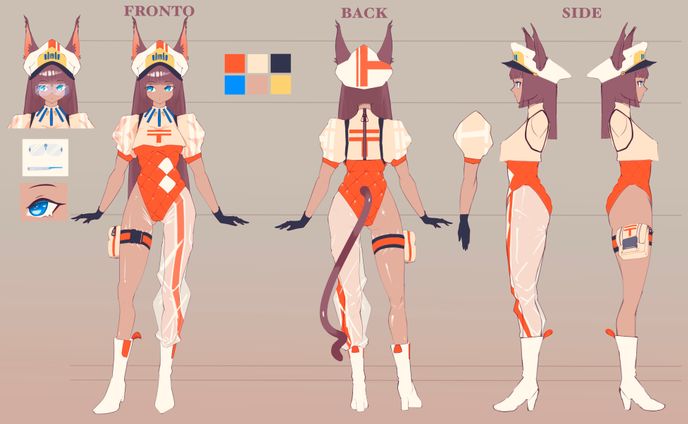 OC/（vtuber costume design）