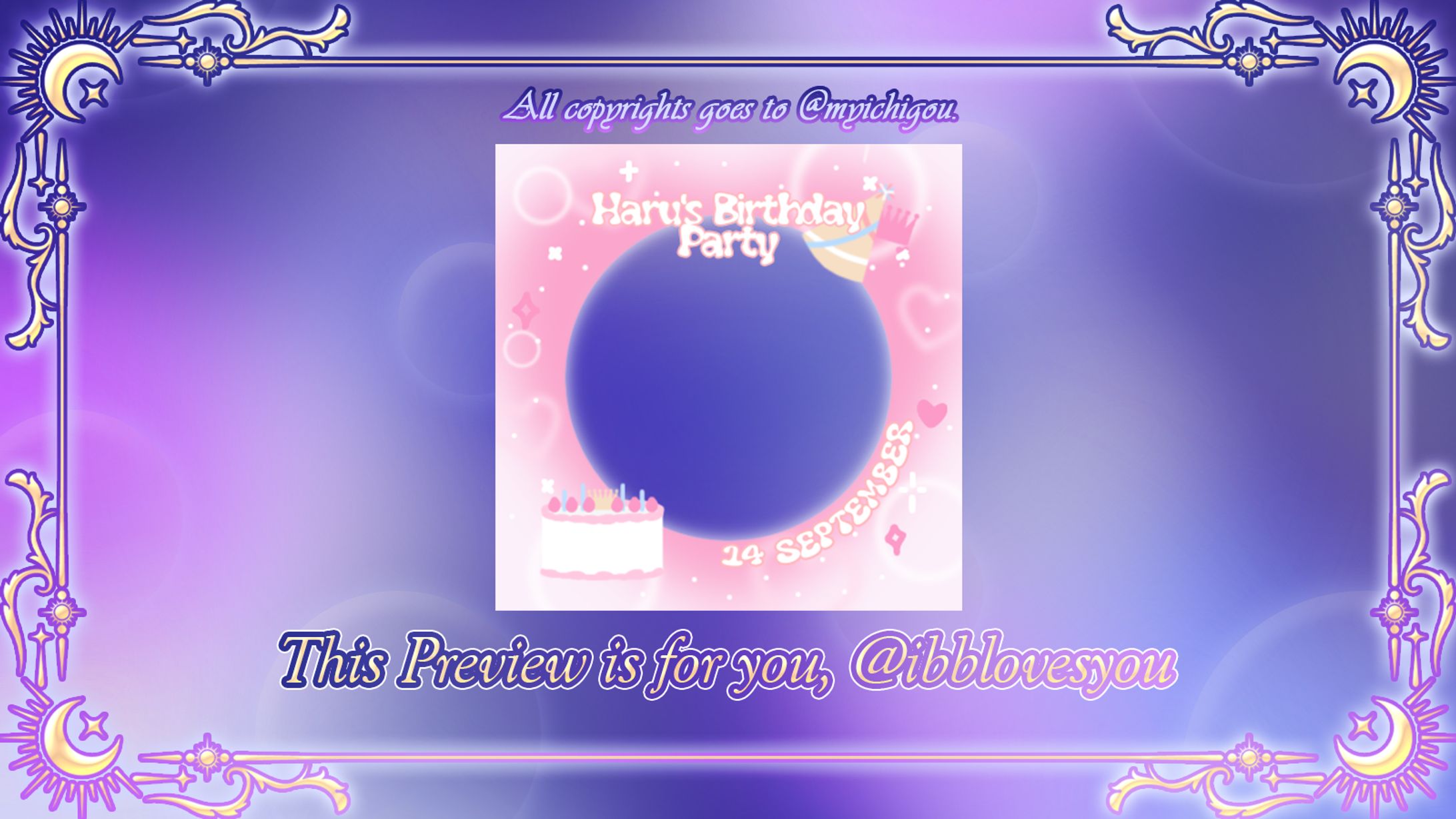Custom Design - Birthday Twibbon-1