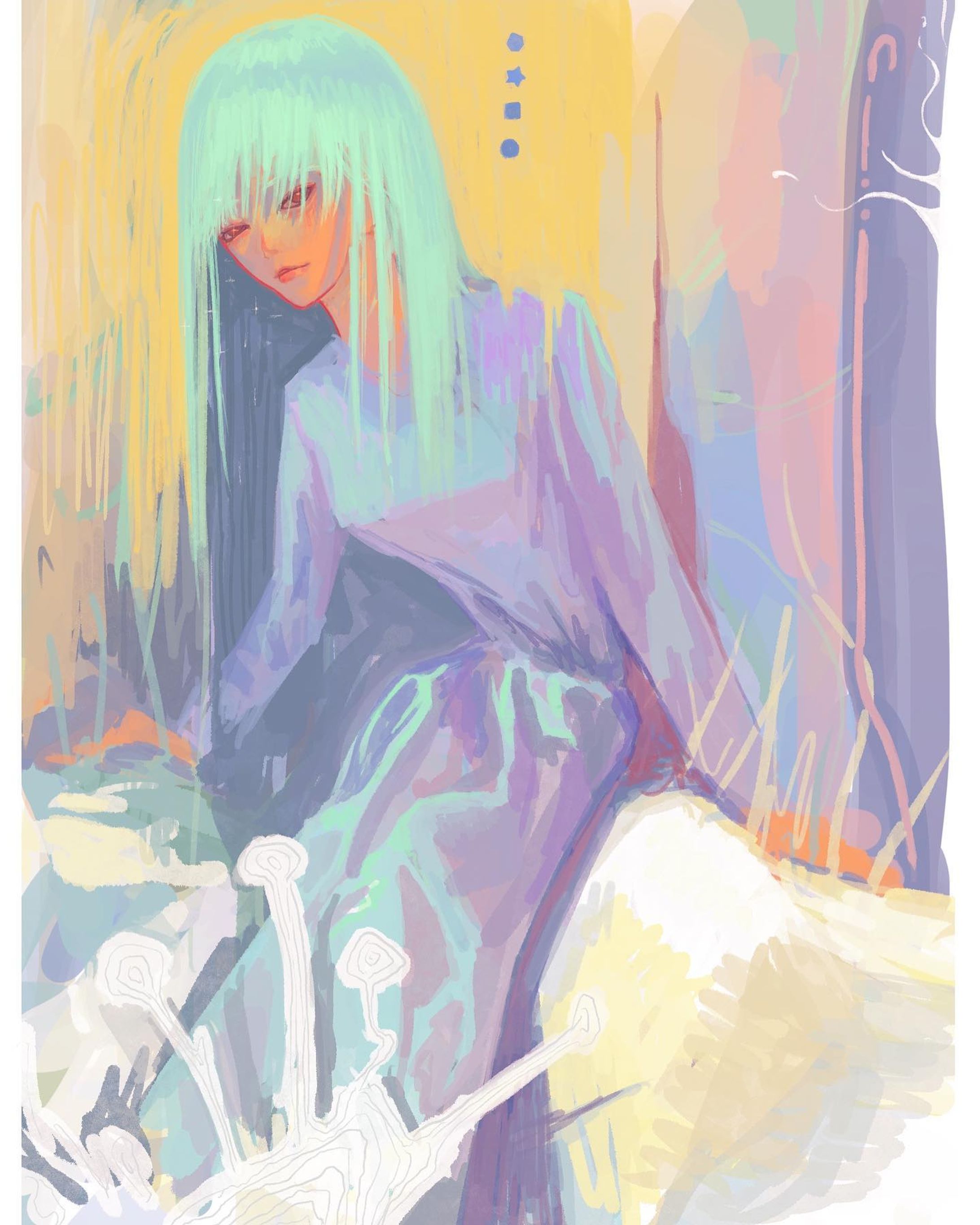 #illustration #artwork #art #イラスト #イラストグラム #カラフル #パステル-1