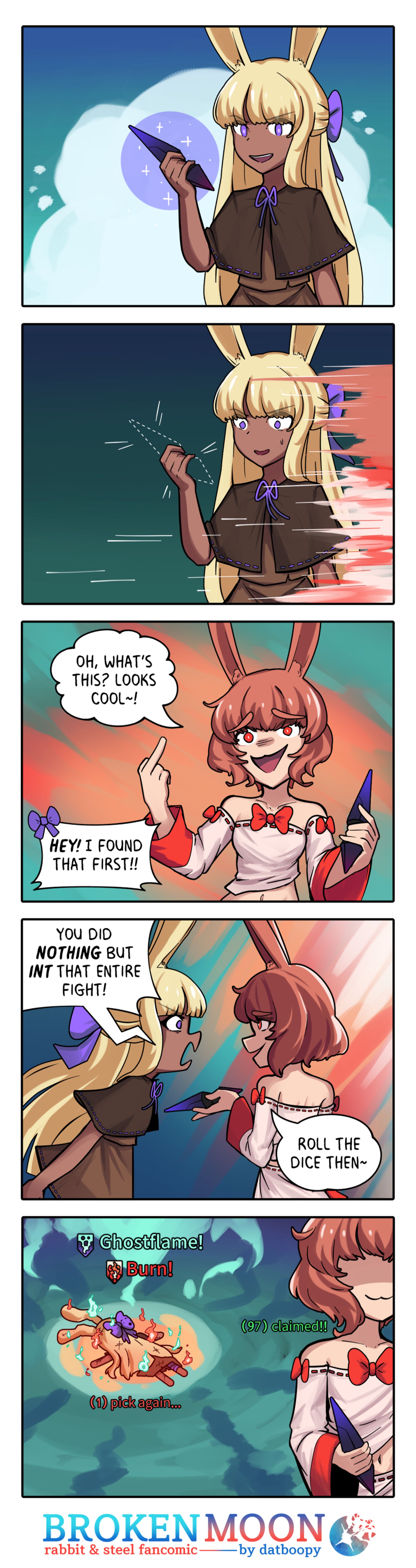 Broken Moon - A Rabbit & Steel Fancomic-1