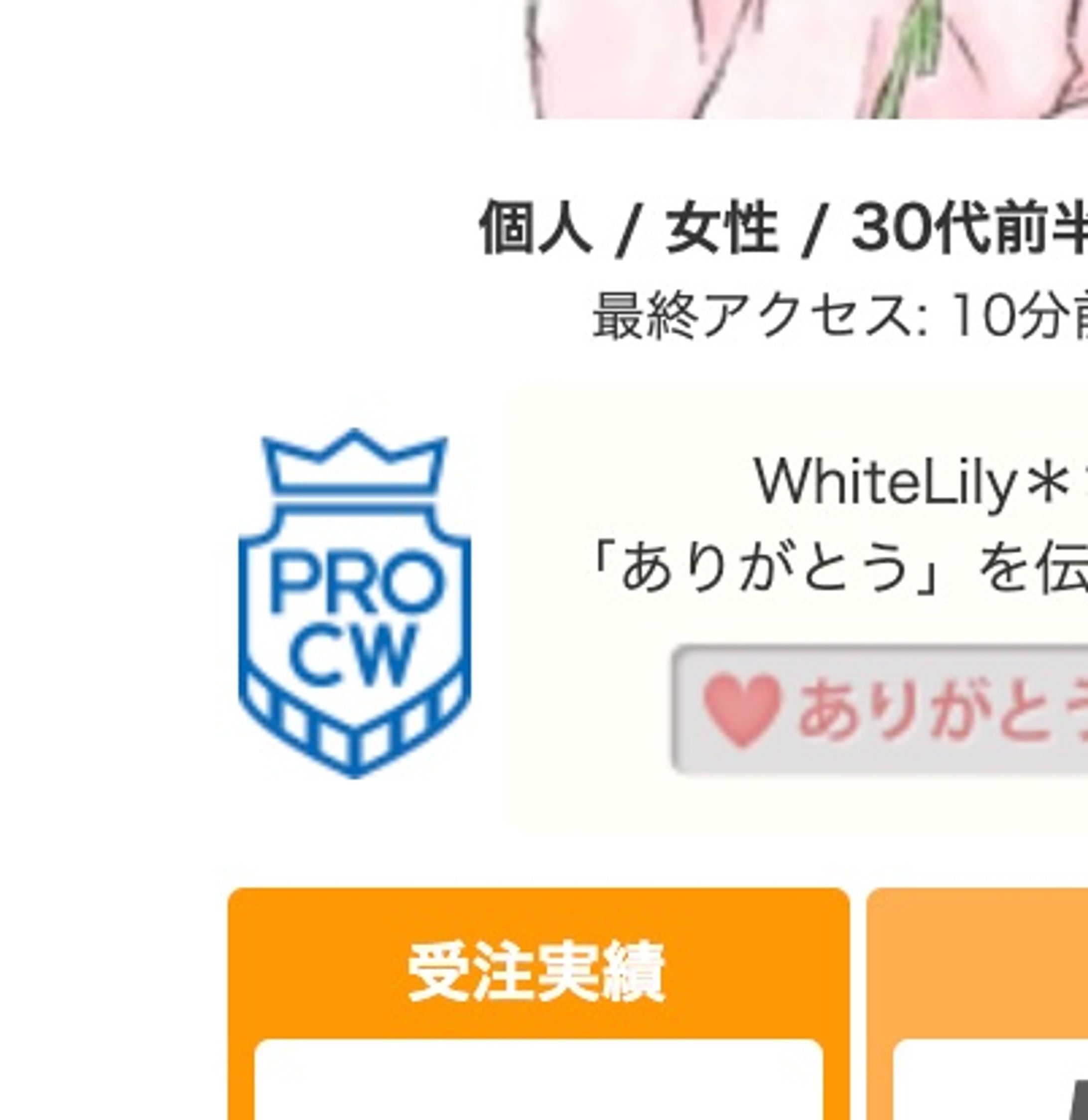 「Proクラウドワーカー」に選ばれました-1