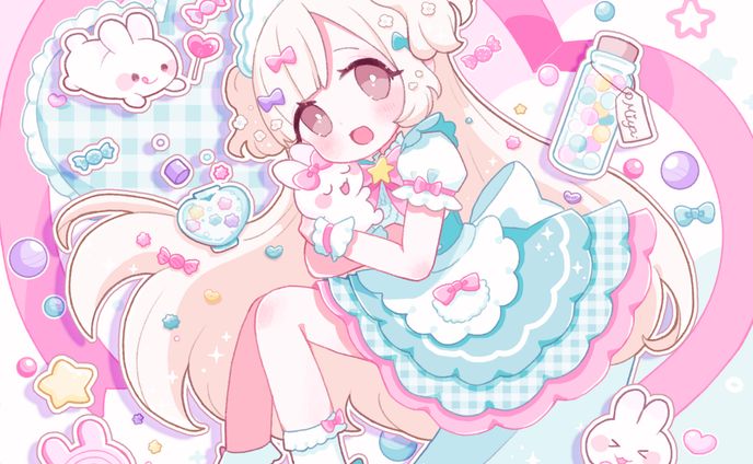 【お仕事】『CandyM!lkyWay』CDジャケットアートワーク