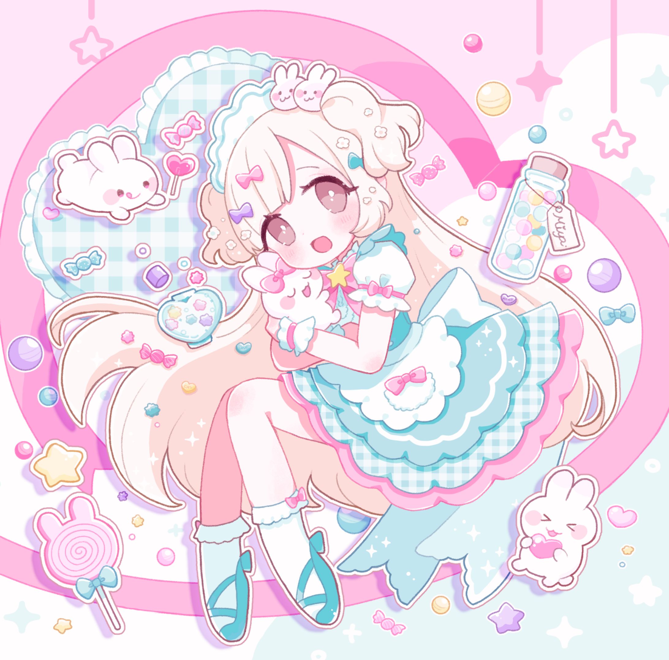 【お仕事】『CandyM!lkyWay』CDジャケットアートワーク-1