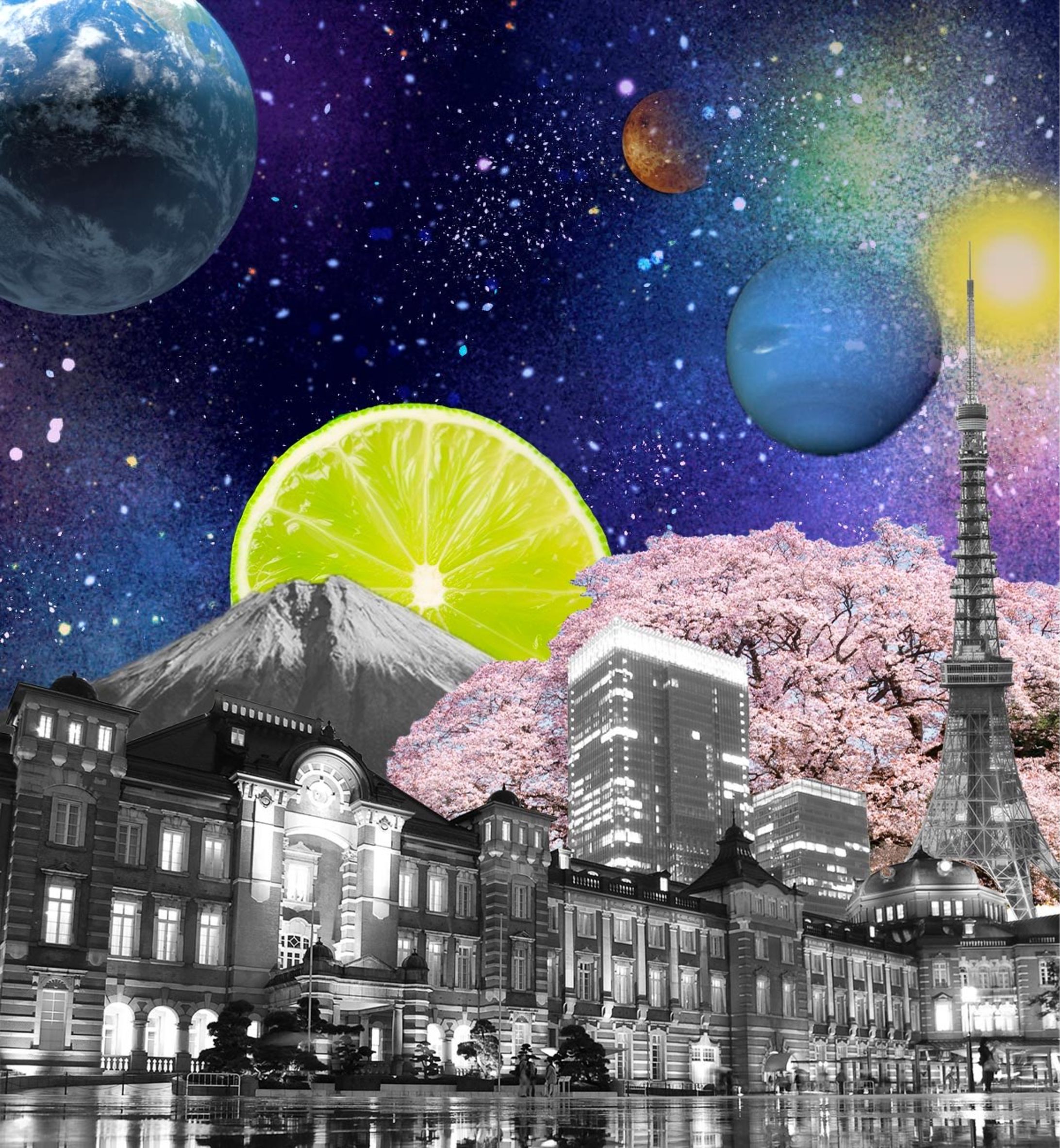 C04｜Collage vintage version simple-1