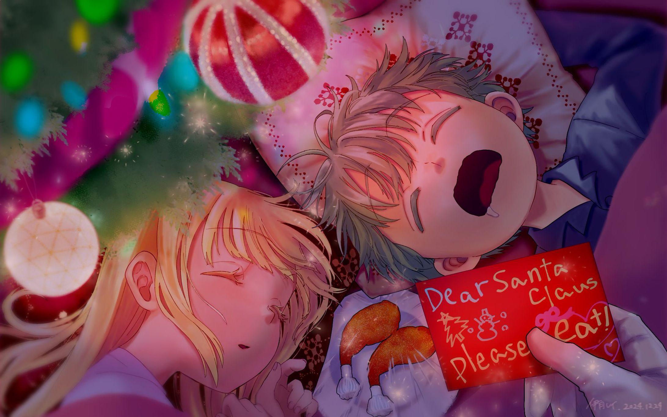 クリスマス用一枚絵-1