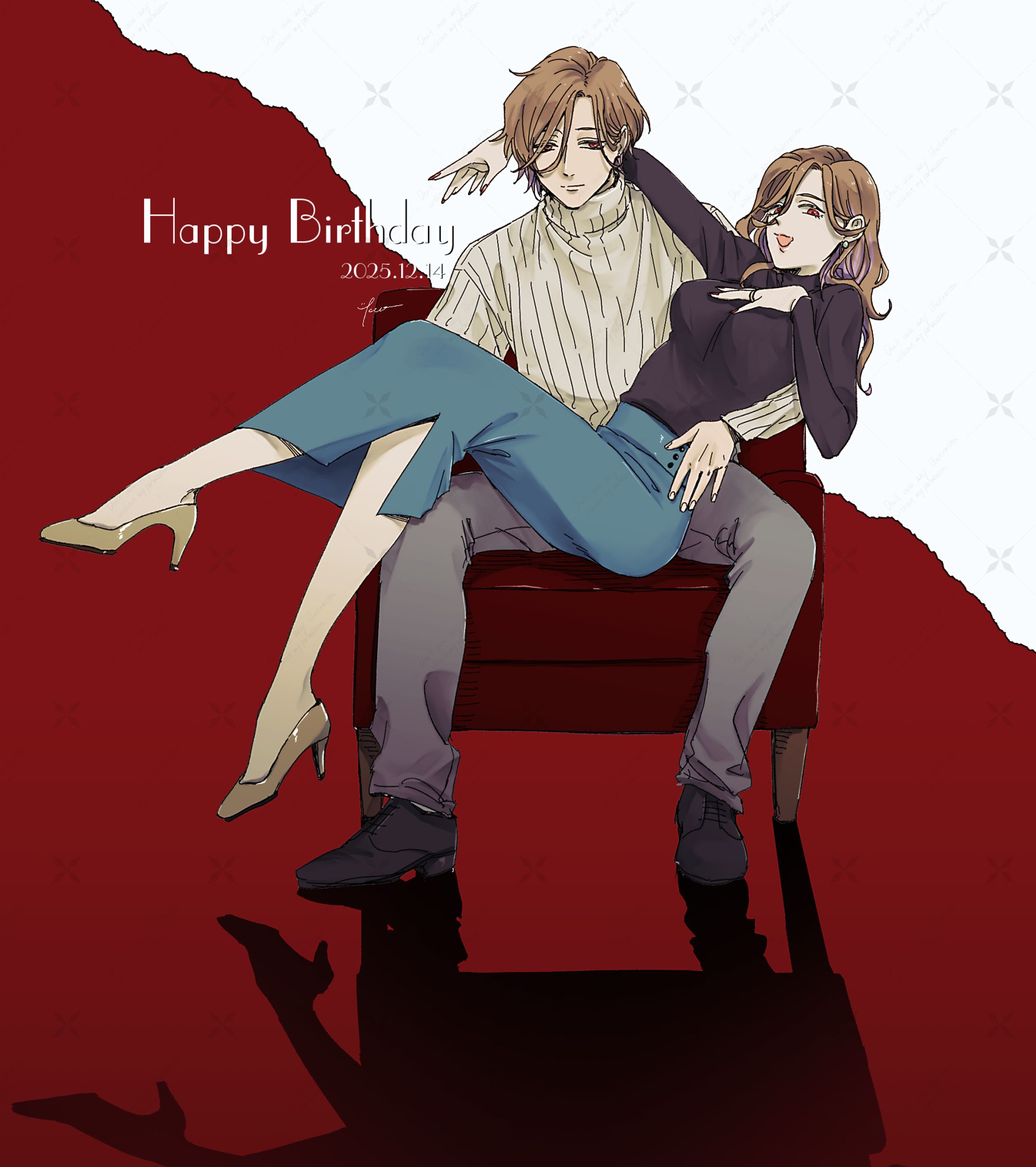 一枚絵（FA／落描き寄り）-1