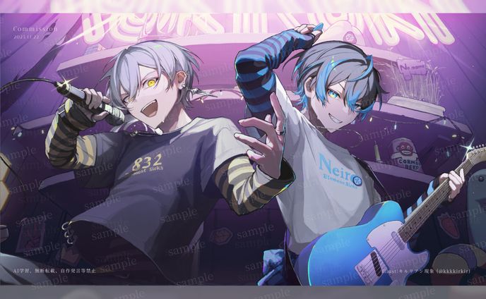 【Works】MVイラスト｜Element Sicks 832×ねいろ 様