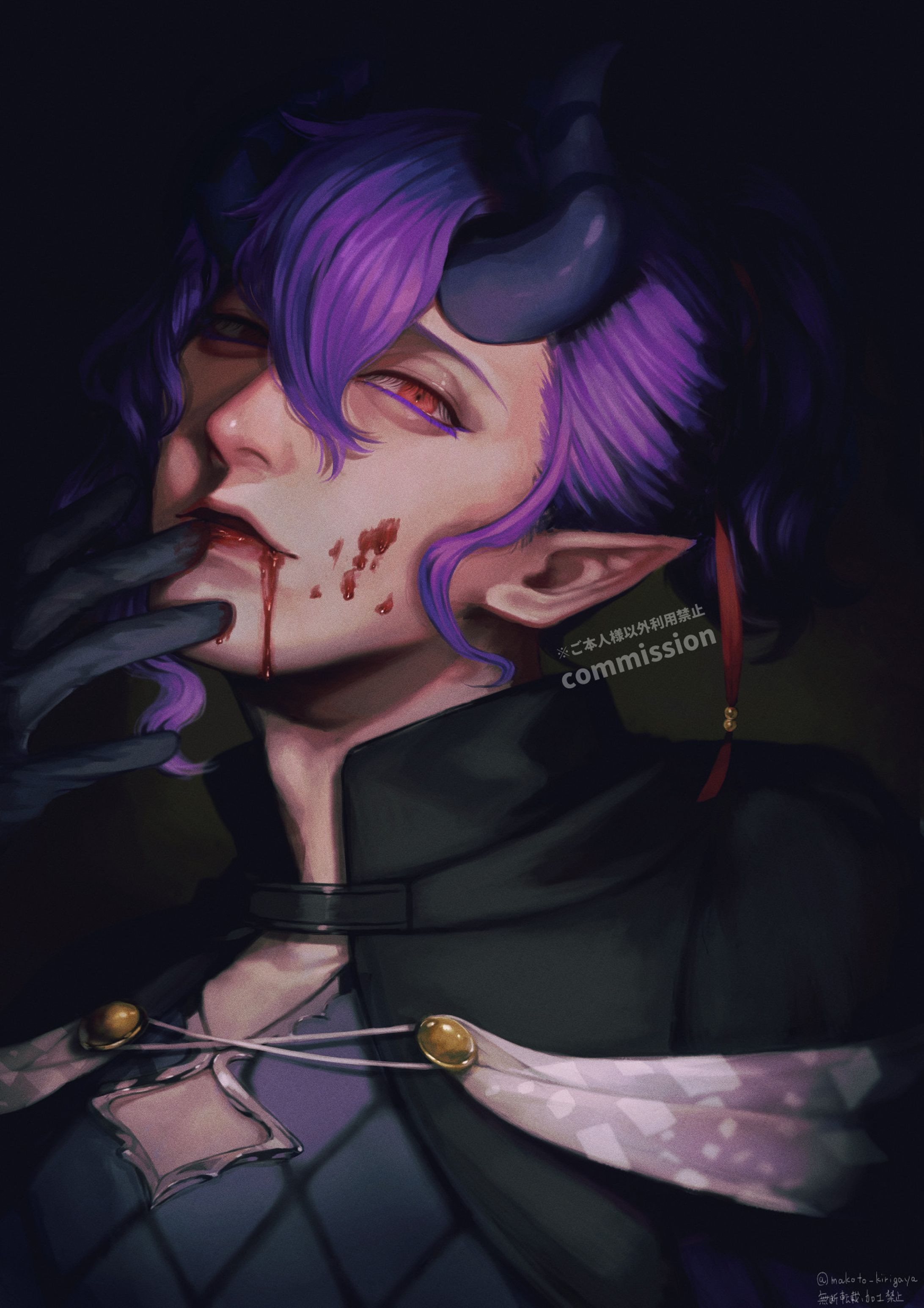 ご依頼イラスト/一枚絵/梵様-1