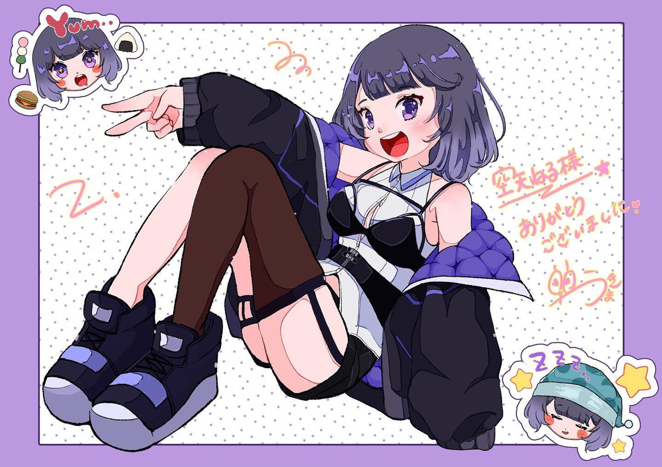 初スケブ納品しました！
リクエストありがとうございました🫶
#illustration #illust #skeb #vtuber #イラスト #イラストグラム #スケブ-1