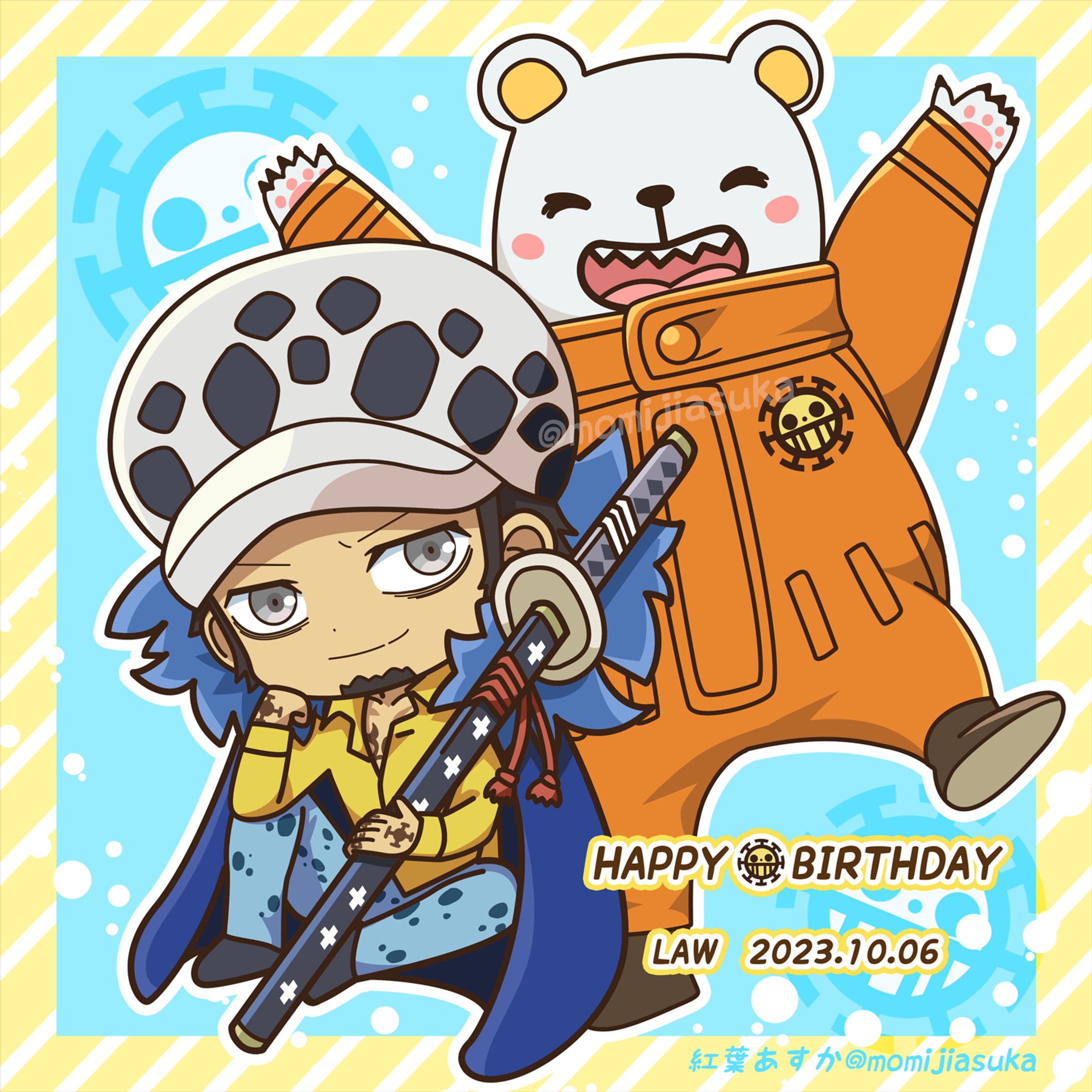 【FA】トラファルガーロー誕生日イラスト-1