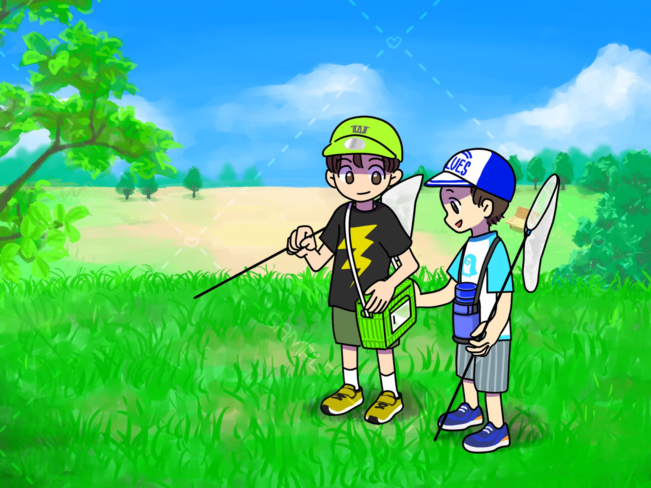 夏の公園-1