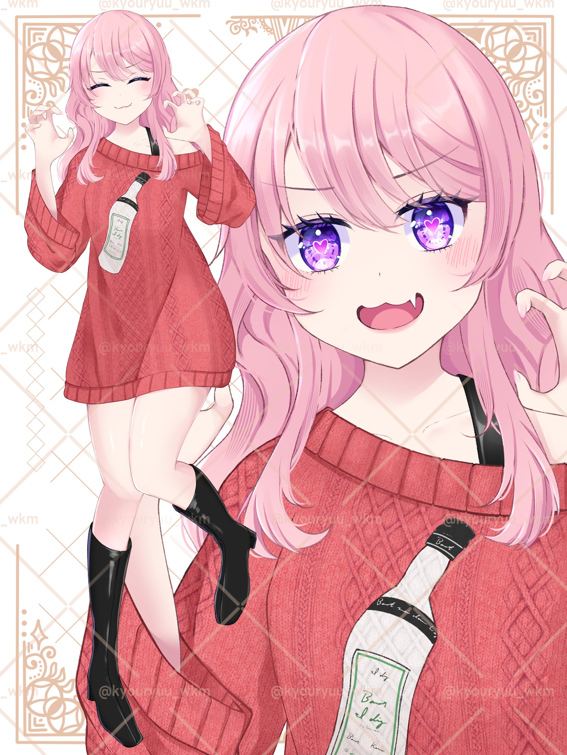 節穴ちょこち様　立ち絵イラスト-1